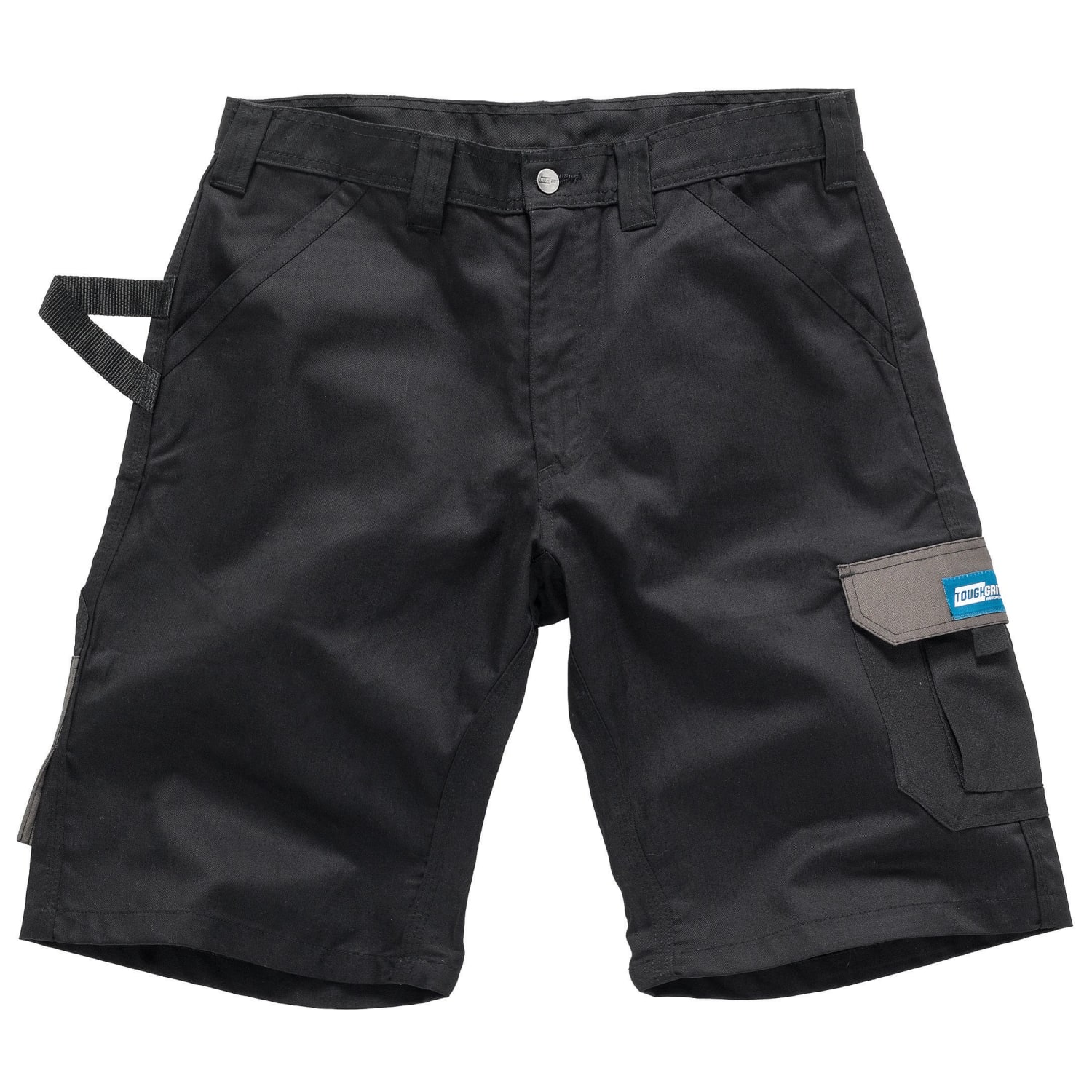 Black cargo clearance work shorts