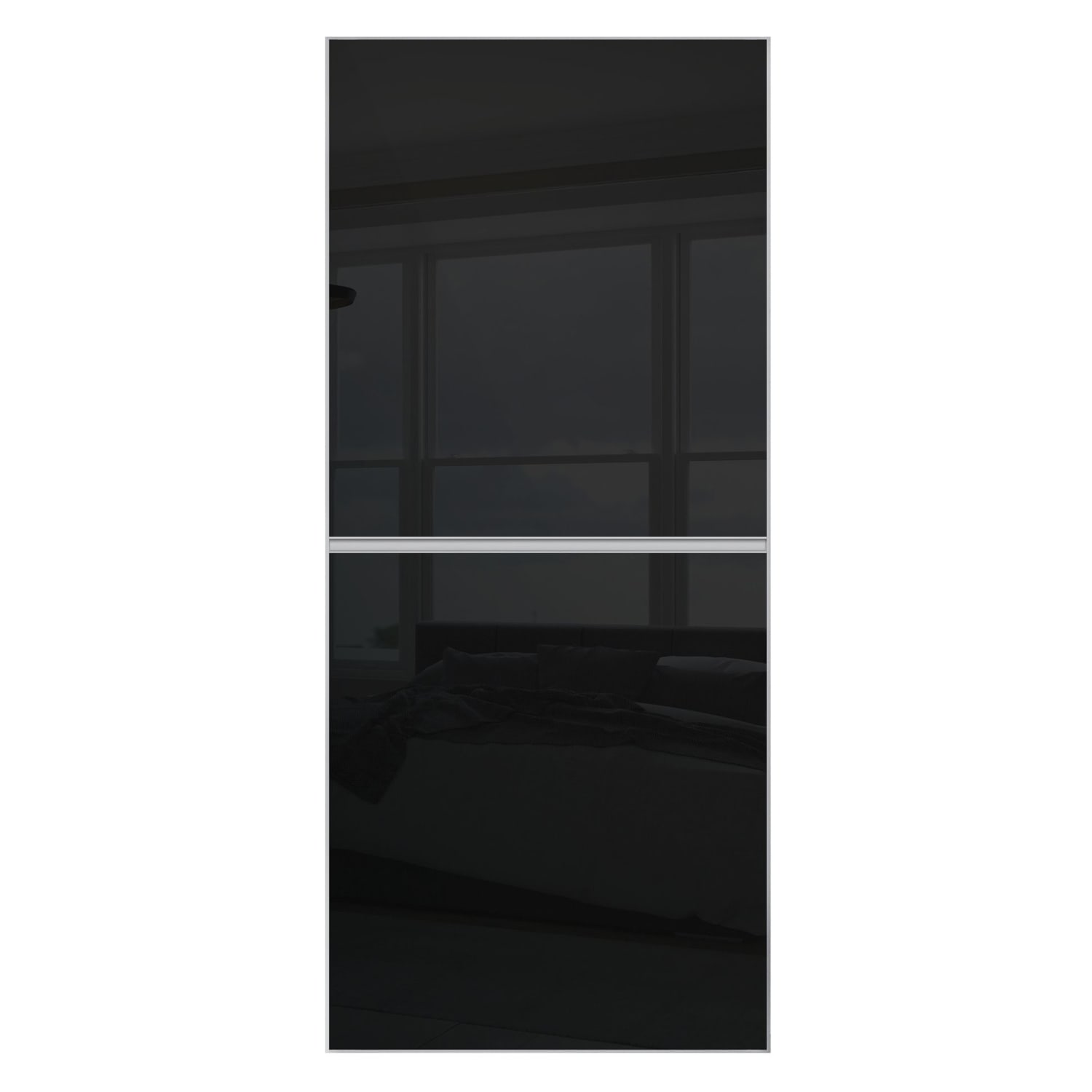 Minimalist sliding store wardrobe doors