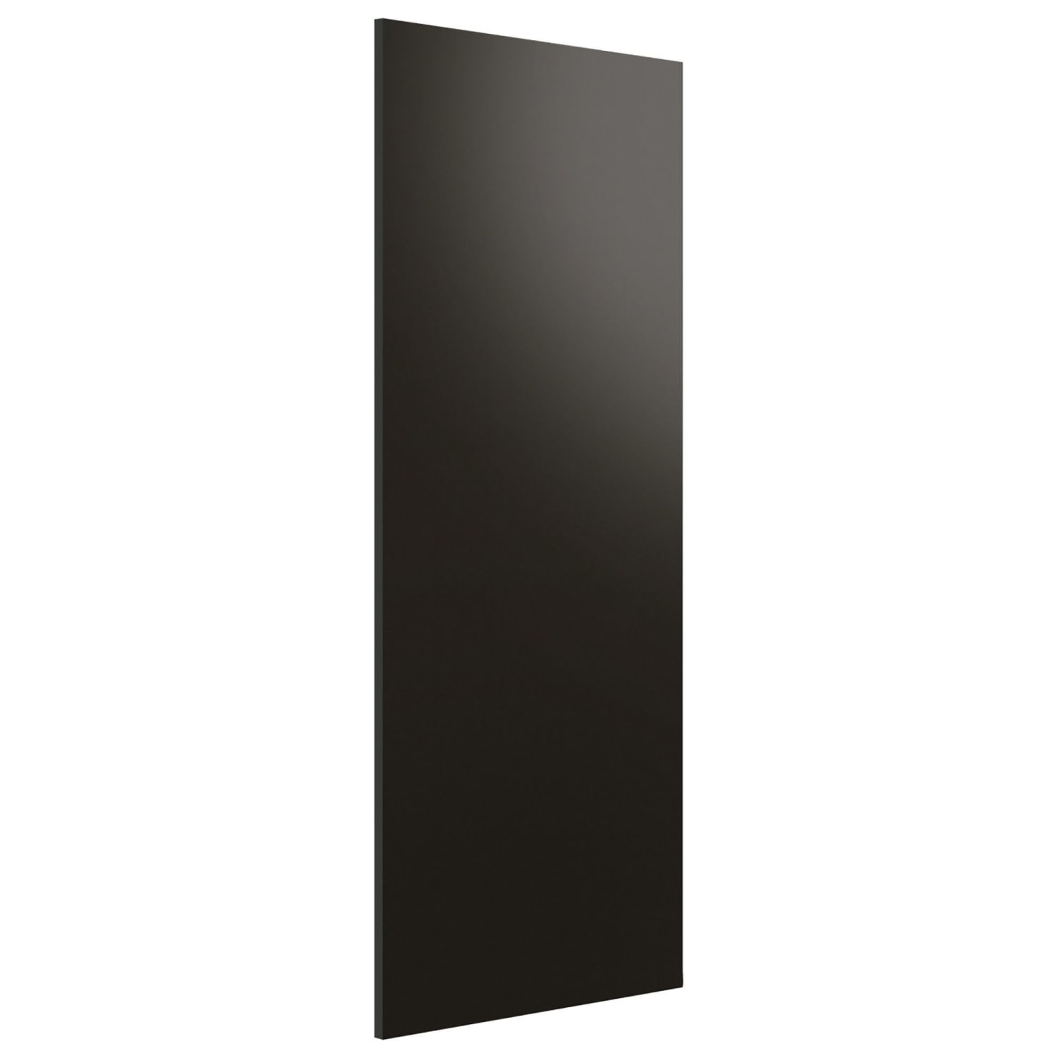 Spacepro Wardrobe End Panel Black 2800mm x 620mm x 18mm with