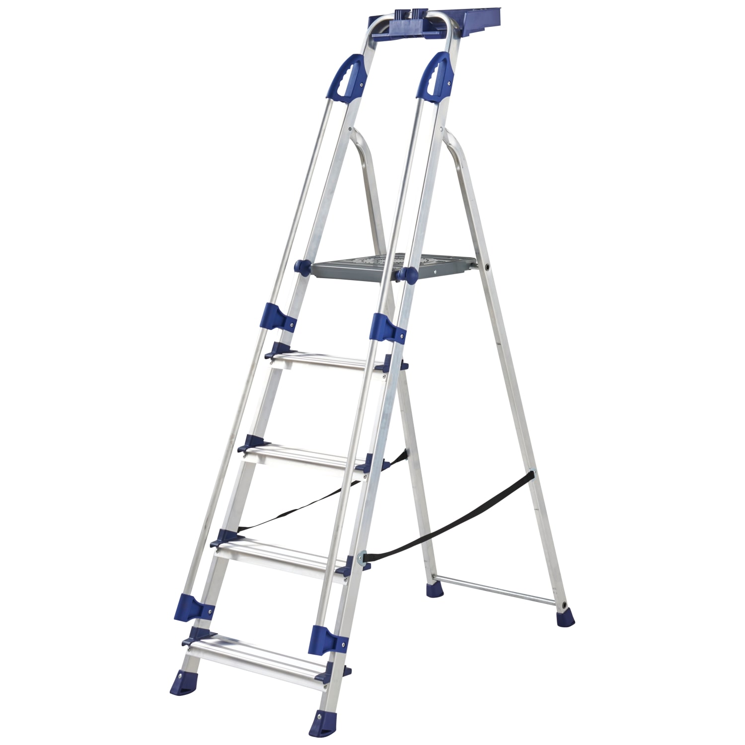 Werner Workstation 5 Tread Aluminium Stepladder Wickes