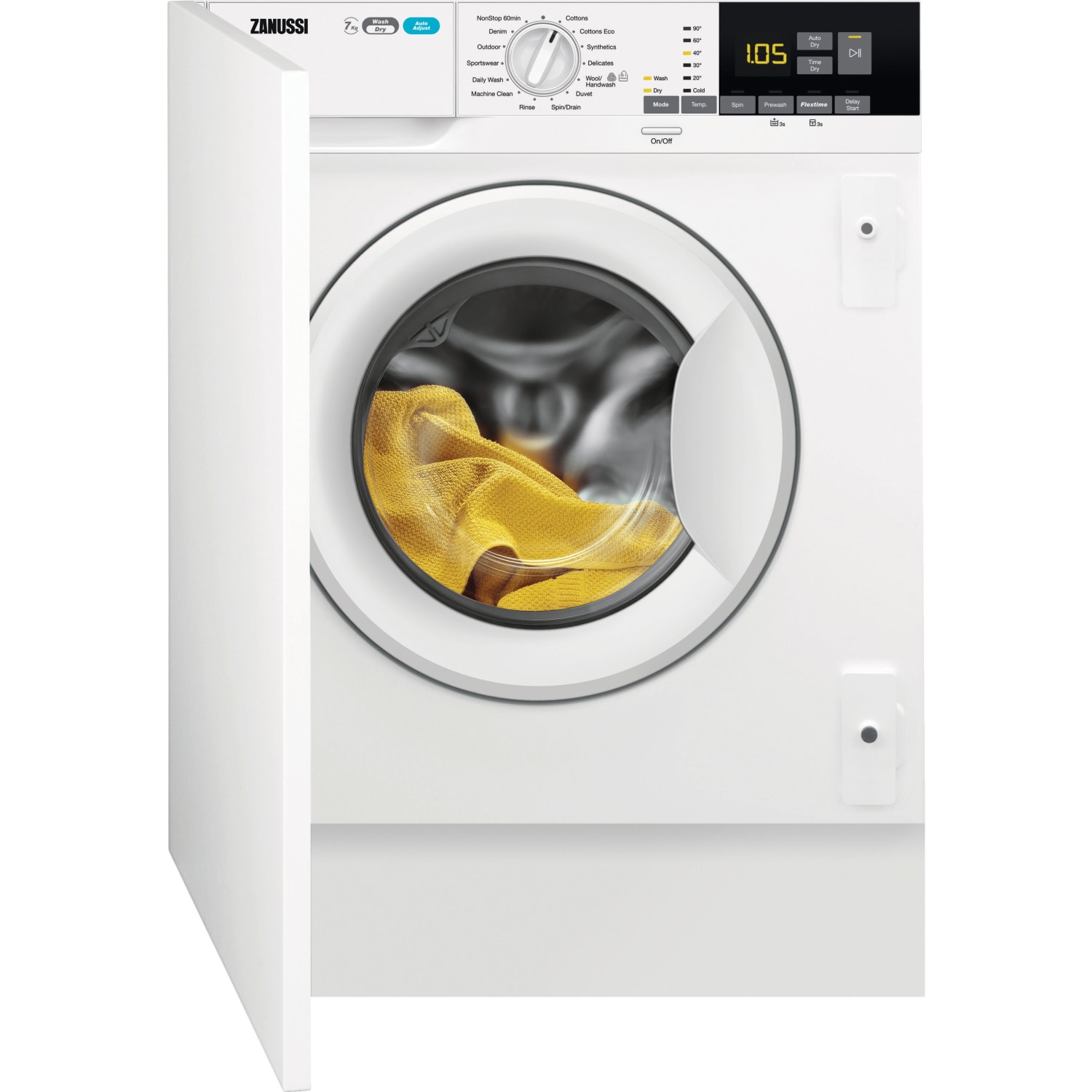 Zanussi washer dryer on sale faults