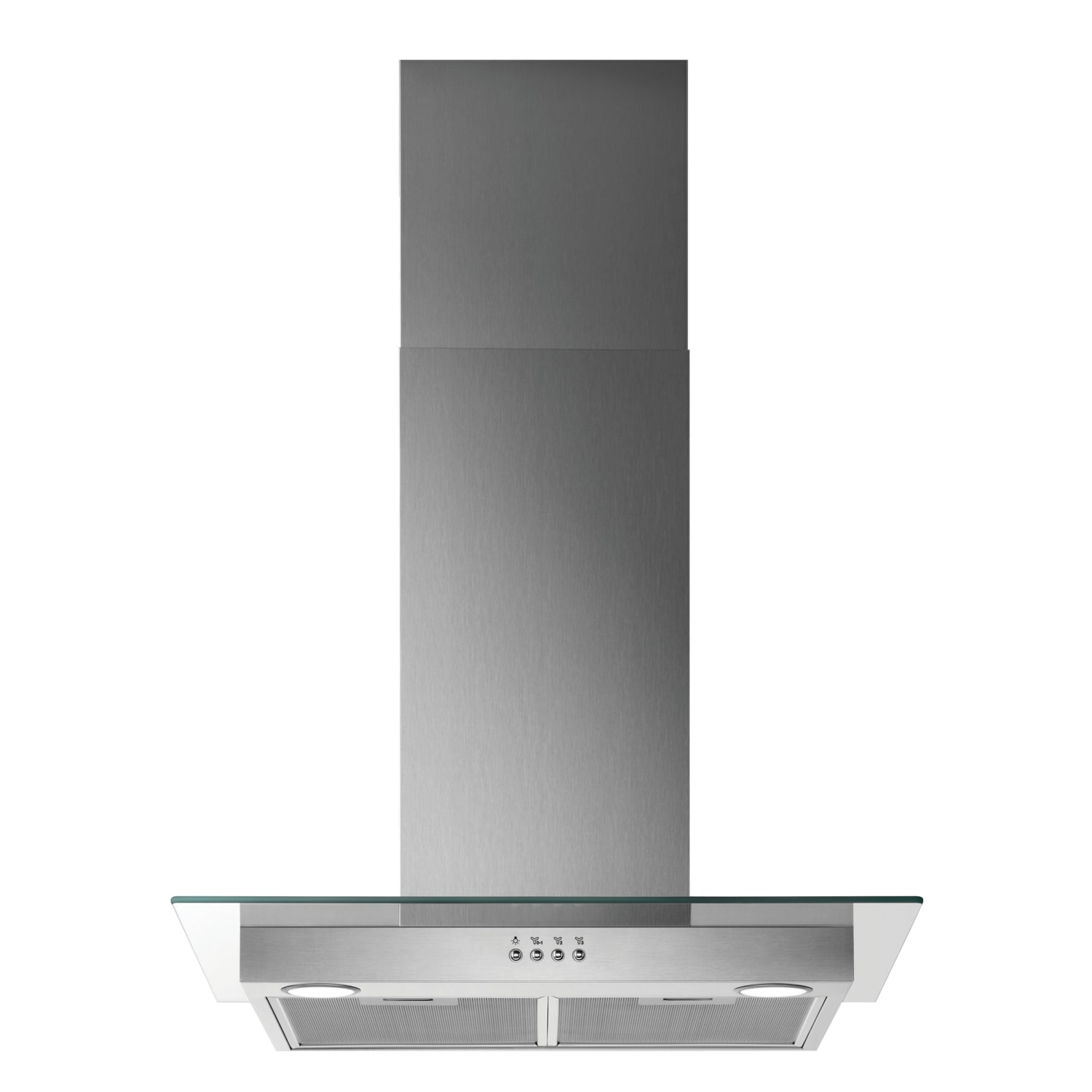 Zanussi 60cm stainless steel chimney cooker hood zhc60136x deals