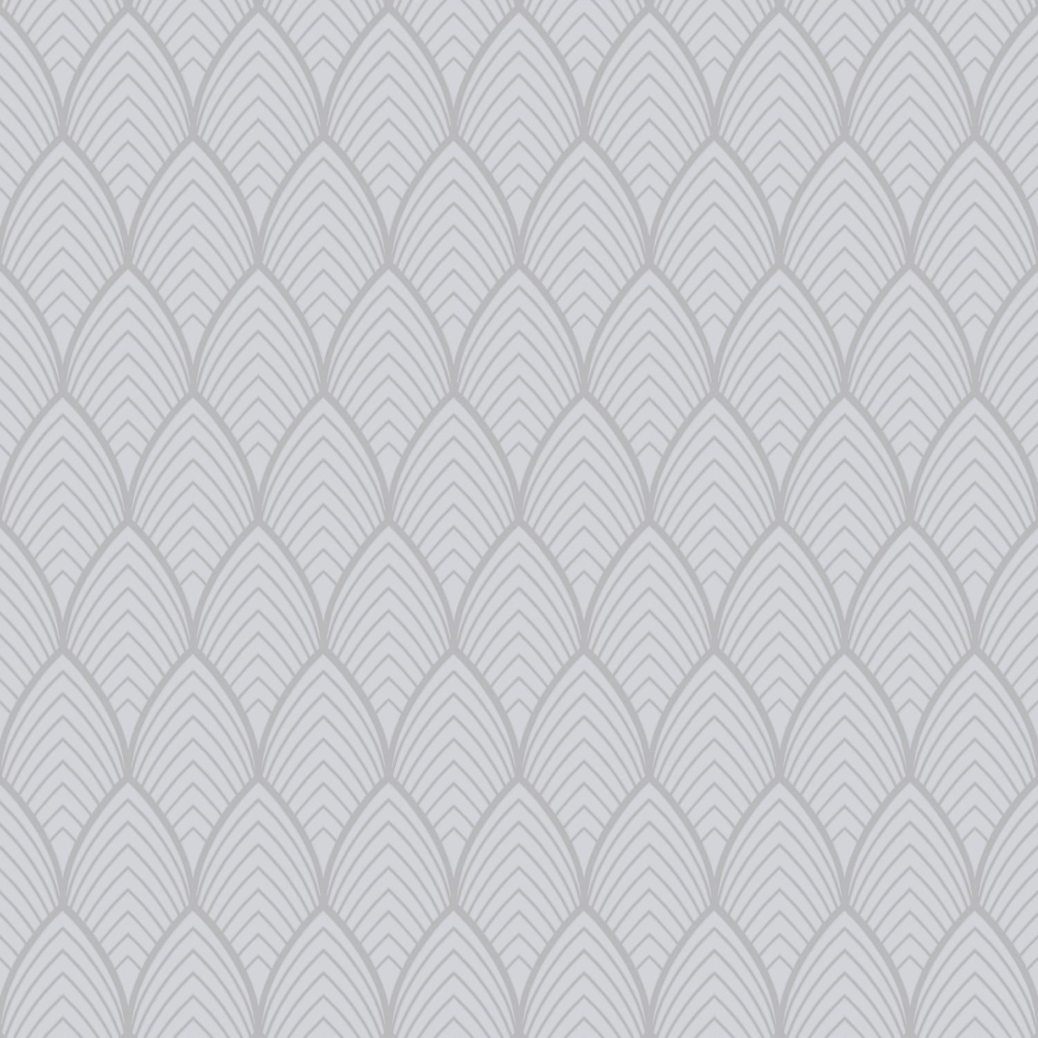 Superfresco Easy Bercy Grey Geometric Wallpaper - 10m 