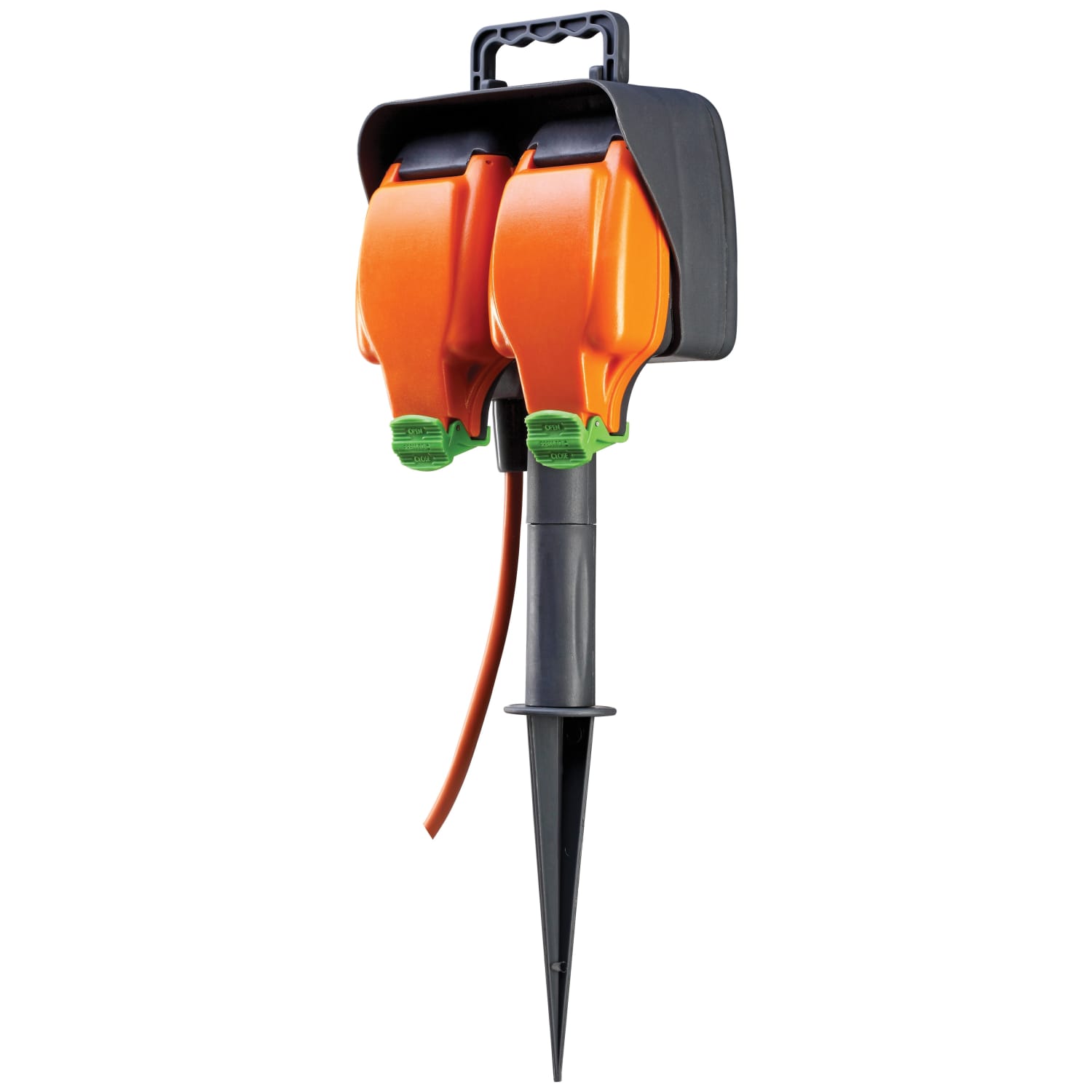 Masterplug 13A Weatherproof Garden Spike Lead 15m Wickes
