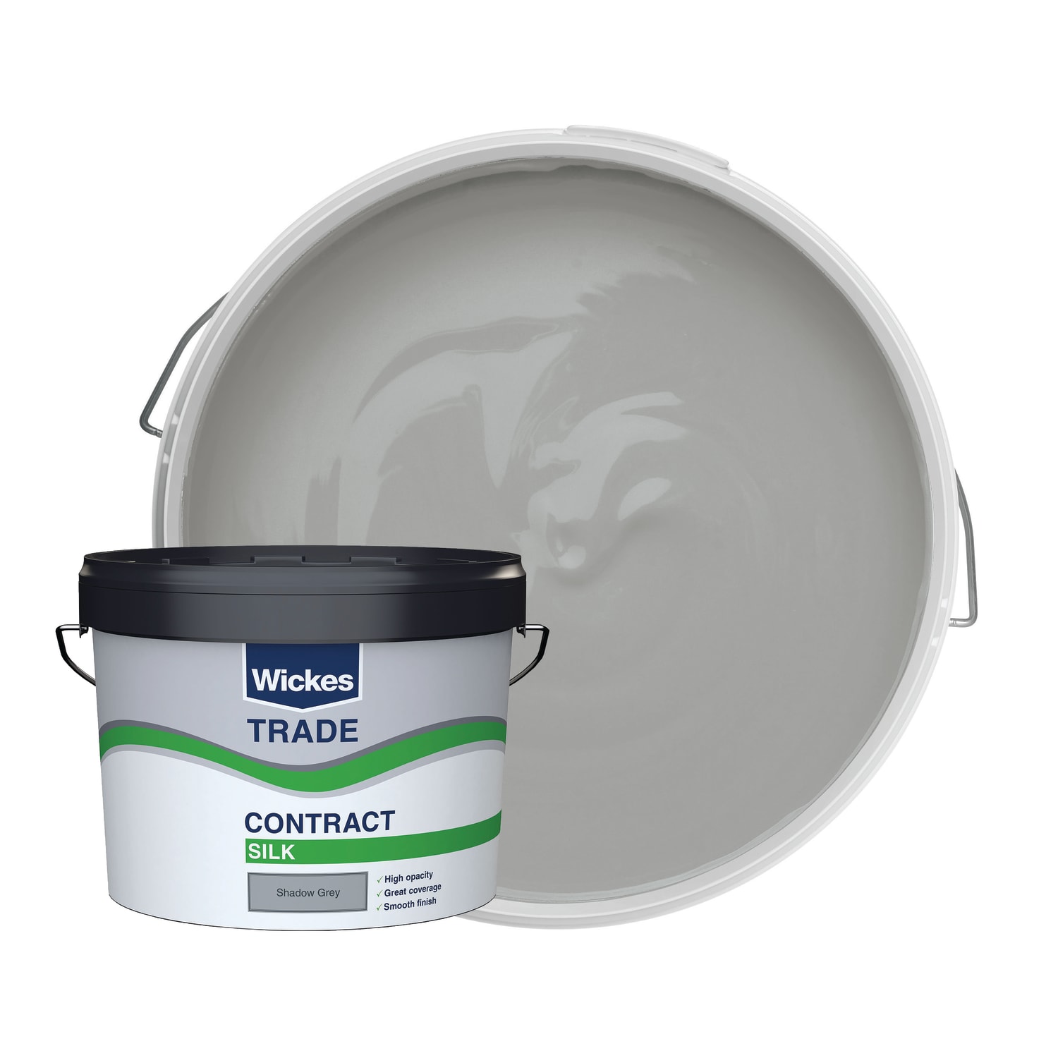 Grey 2024 silk paint