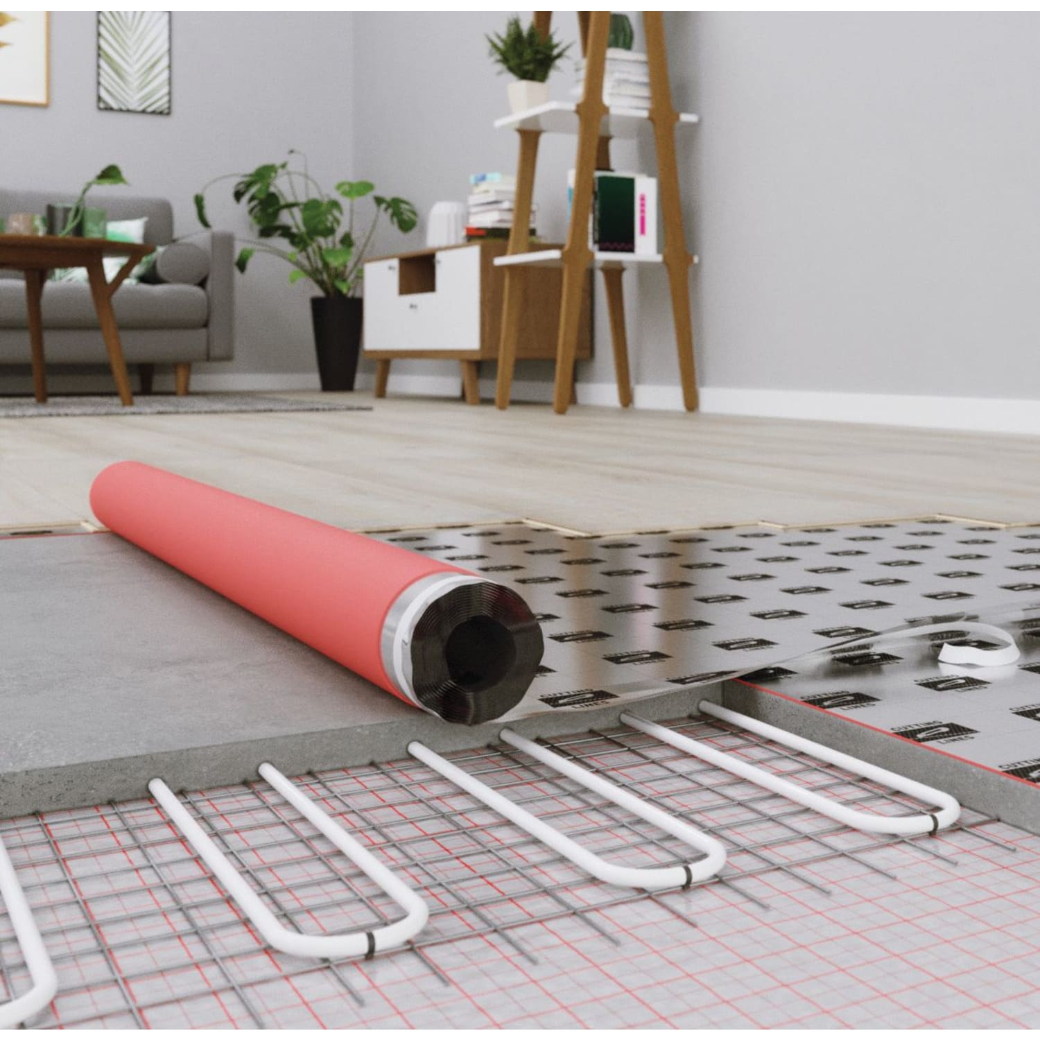 метров, полиэтилен. подложка для теплых полов. подложка под теплый пол xps. подложка для теплого пола мультифол 2пп-ал-т160/10 1. (30м.