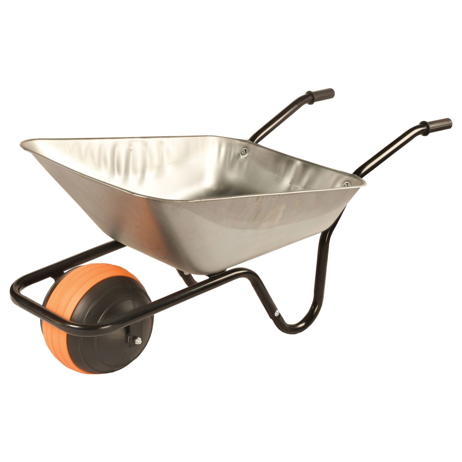 Metal wheelbarrow clearance wheel