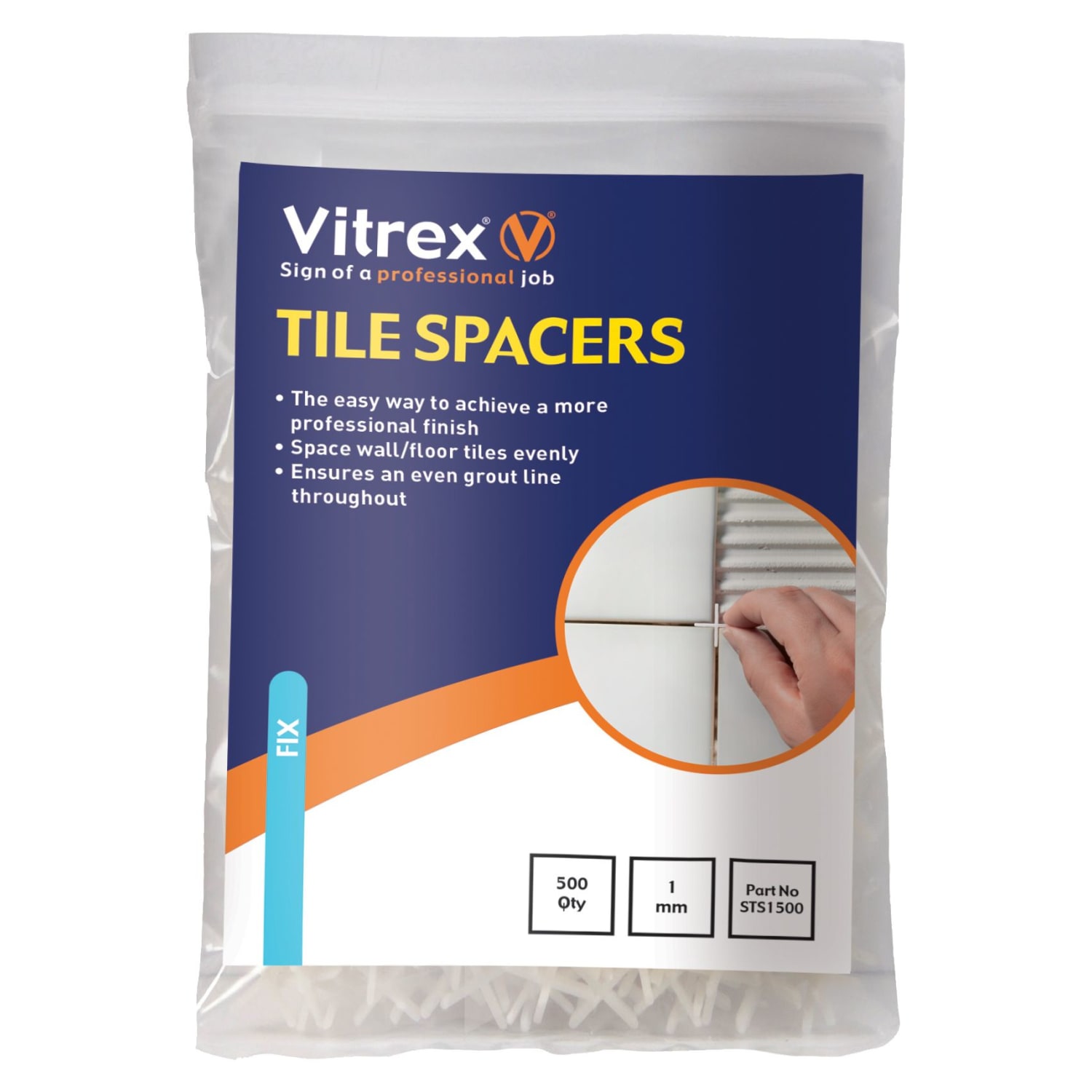 1mm tile discount spacers bunnings