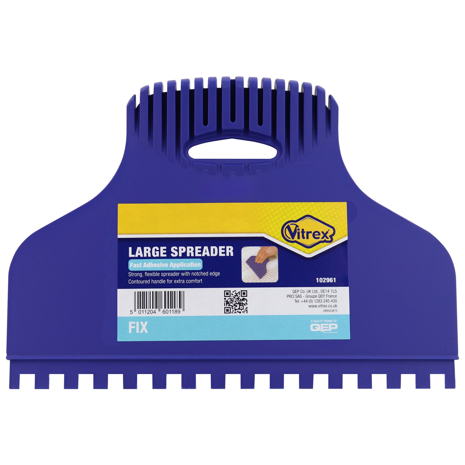 Notched tile best sale adhesive comb