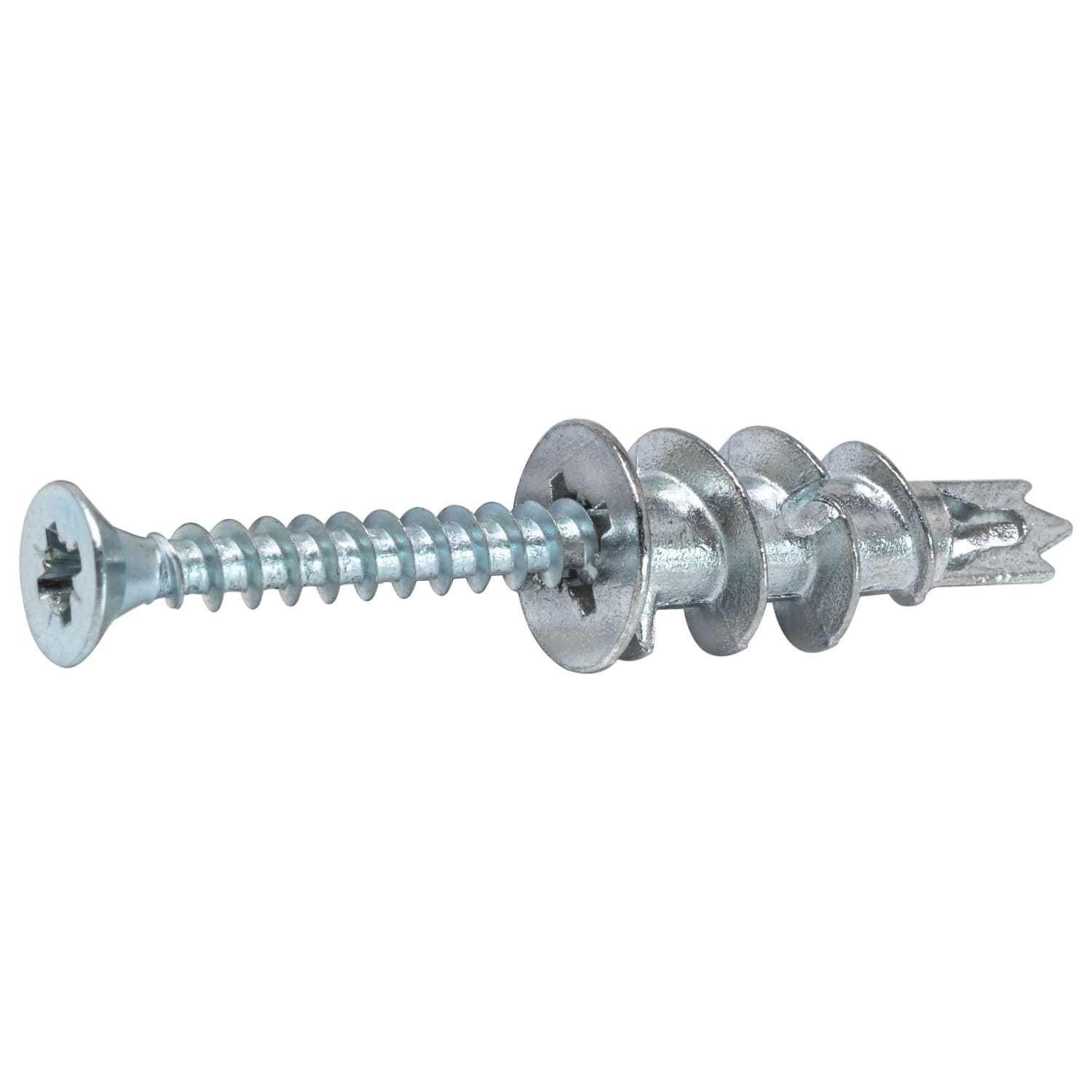 Plasterboard Fixings Self Drill Cavity Wall Speed Anchor Plugs With a Flat Head Screw Included