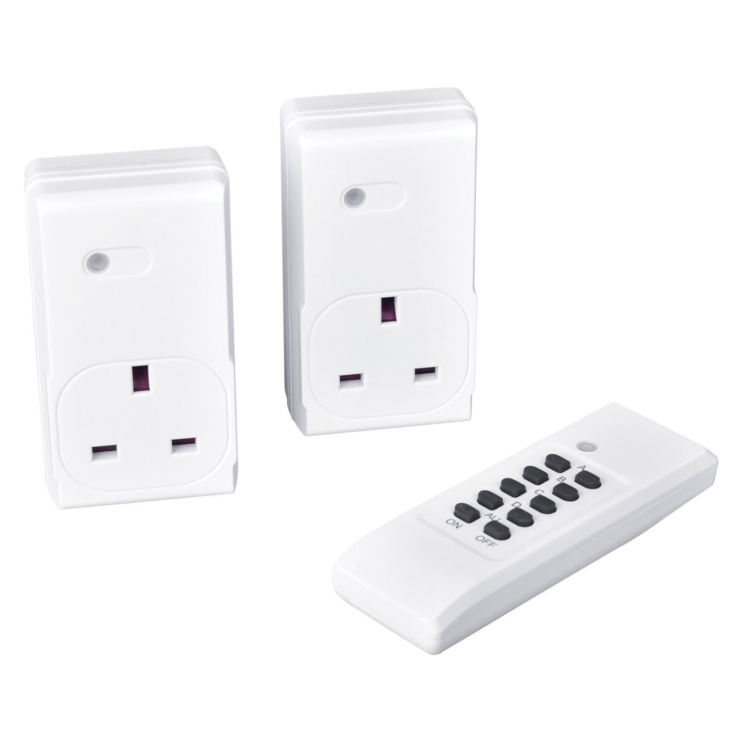 AC 220V 240V 13A Remote Control Power Outlet Socket British