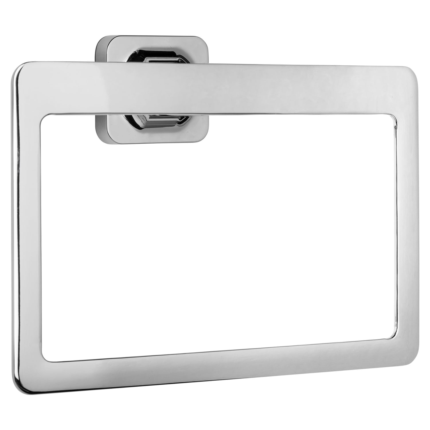 Croydex Flexi Fix Shoreditch Bathroom Towel Ring Chrome