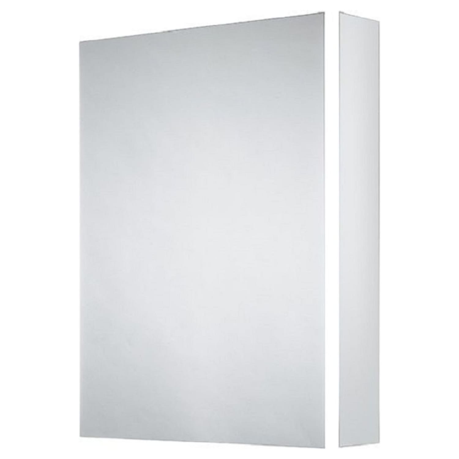 Single door shop mirror cabinet