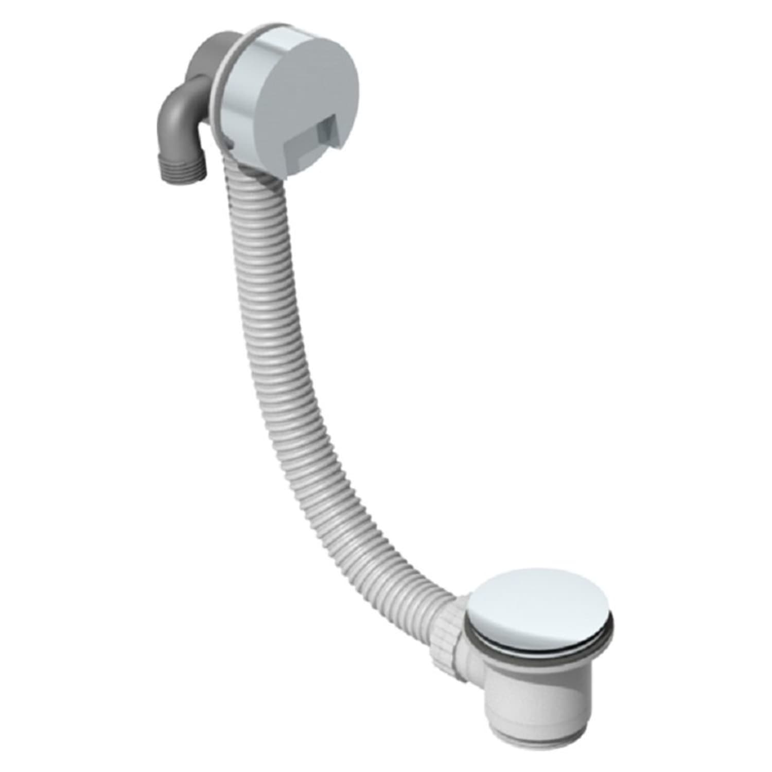 Chrome Bath Overflow Filler Wickes