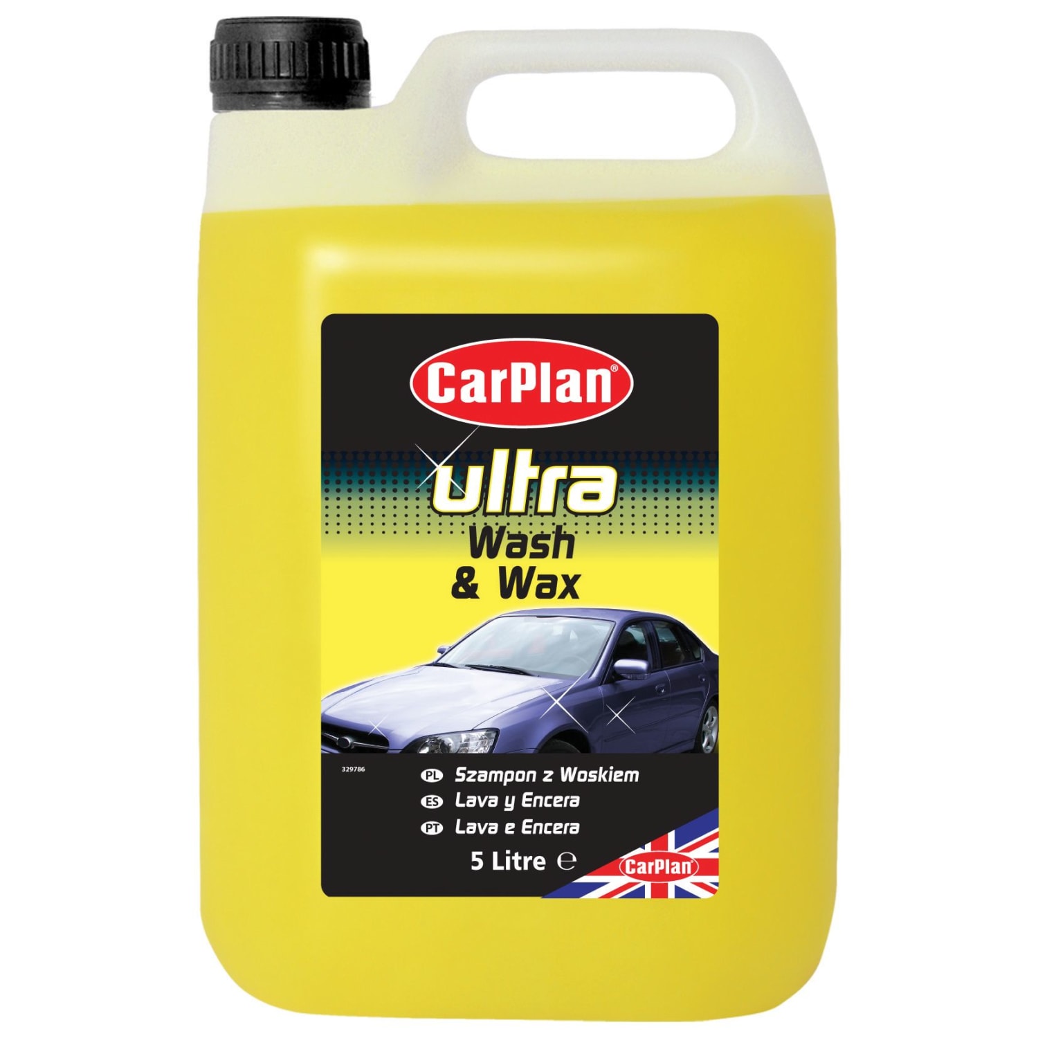 Ultra Wash and Wax Car Shampoo - 5L