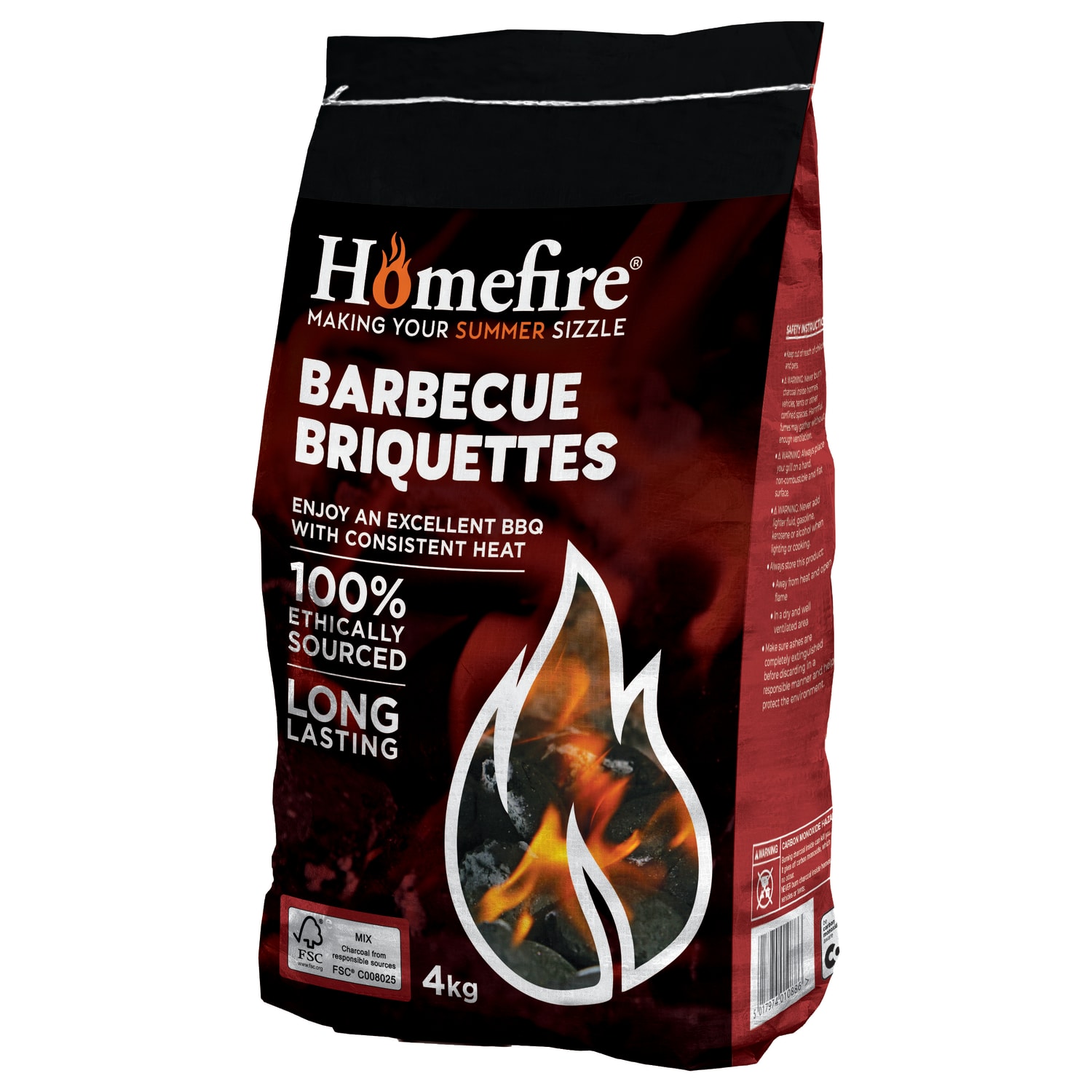 Homefire Charcoal Briquettes Wickes