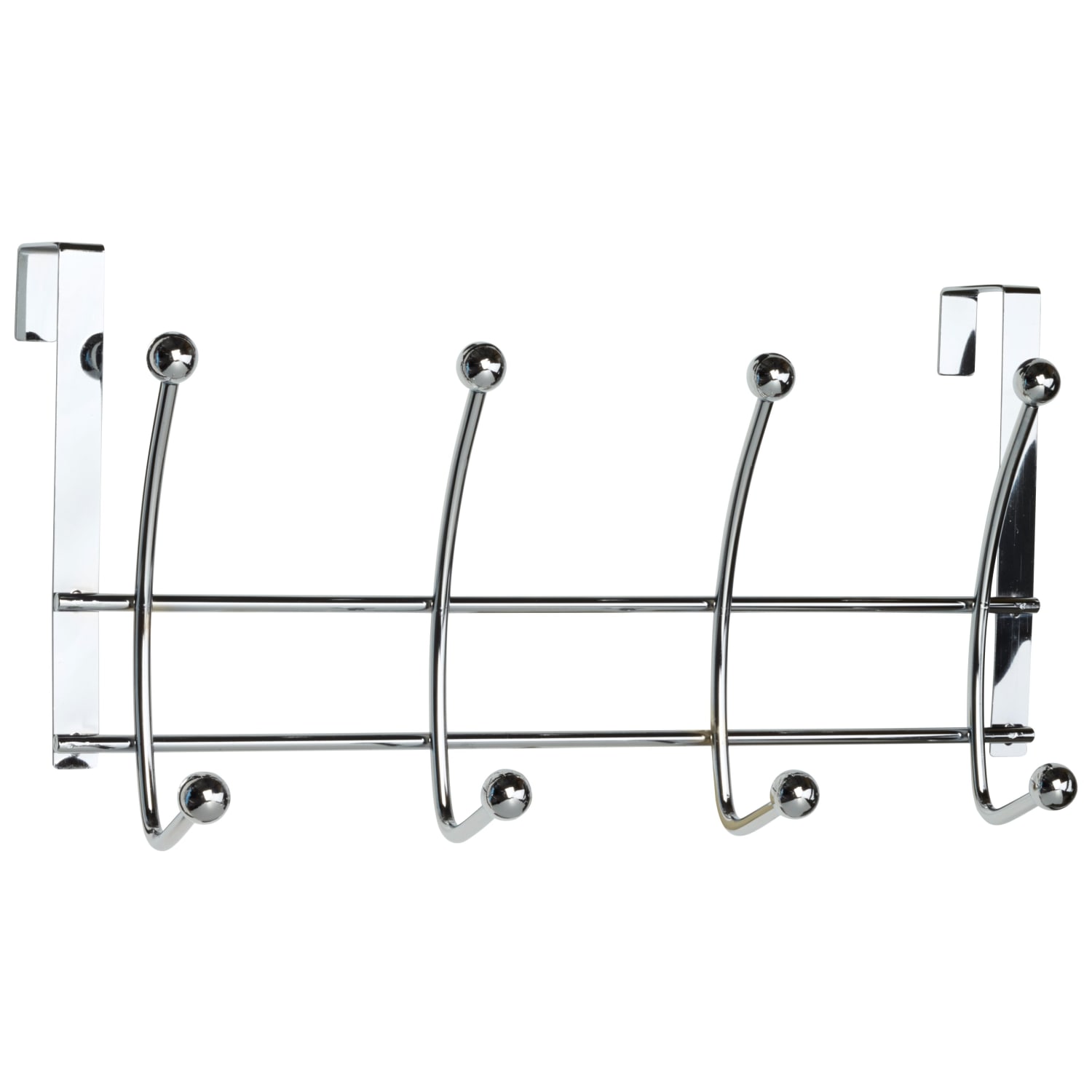 Chrome over door hooks shop