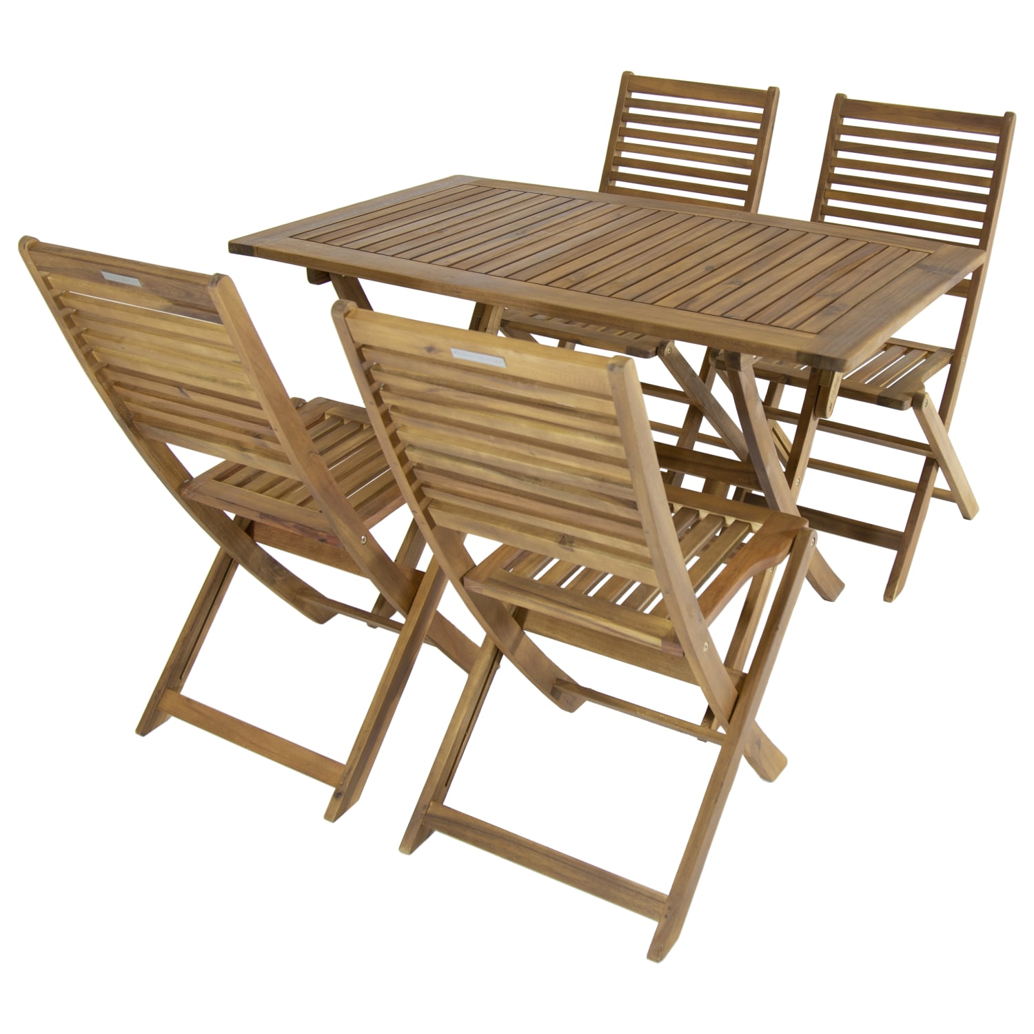 Charles bentley fsc acacia wooden octagonal dining table online
