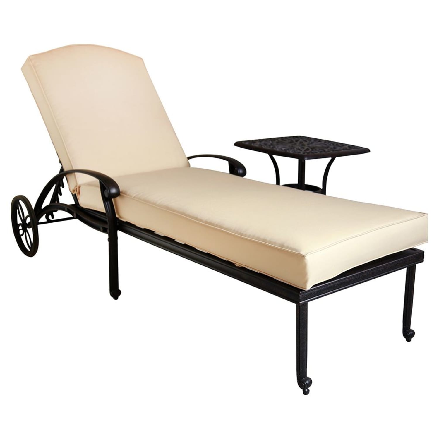 Cast aluminum lounger sale