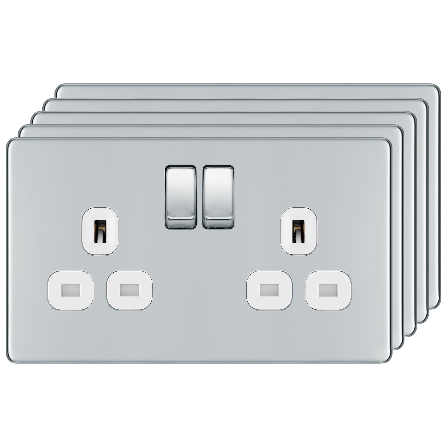 Polished chrome sockets outlet