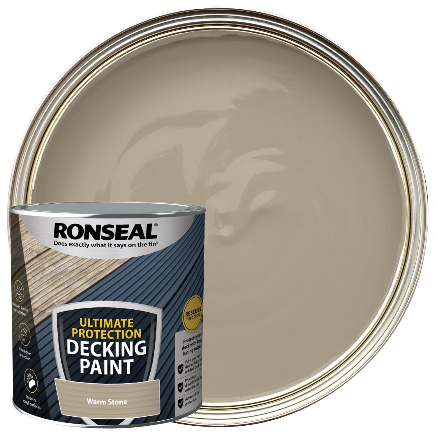Ronseal decking hot sale paint