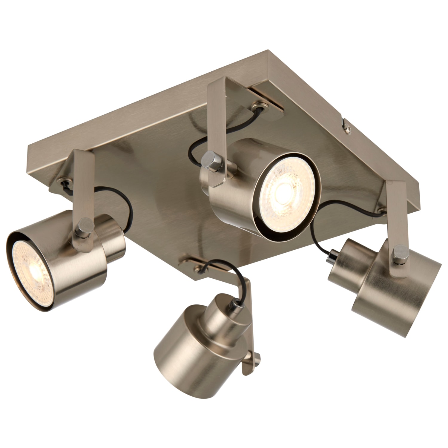 Dex 4 Spot Light Square Plate Wickes