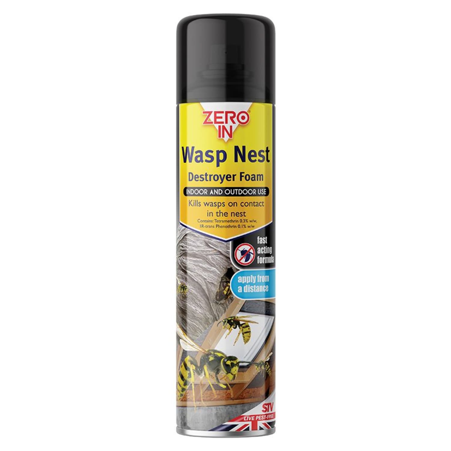 Foaming wasp spray sale