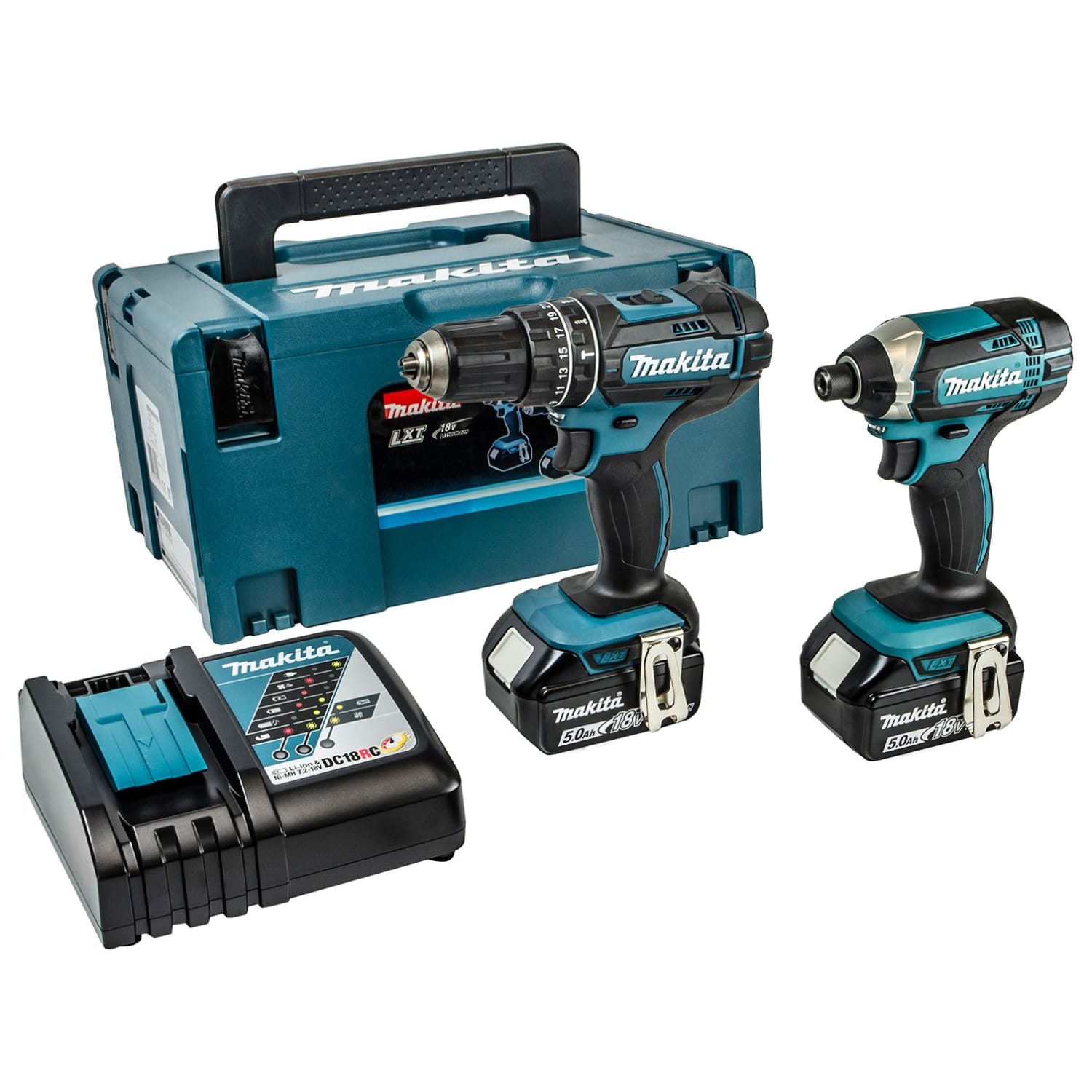 Makita twin set deals 18v