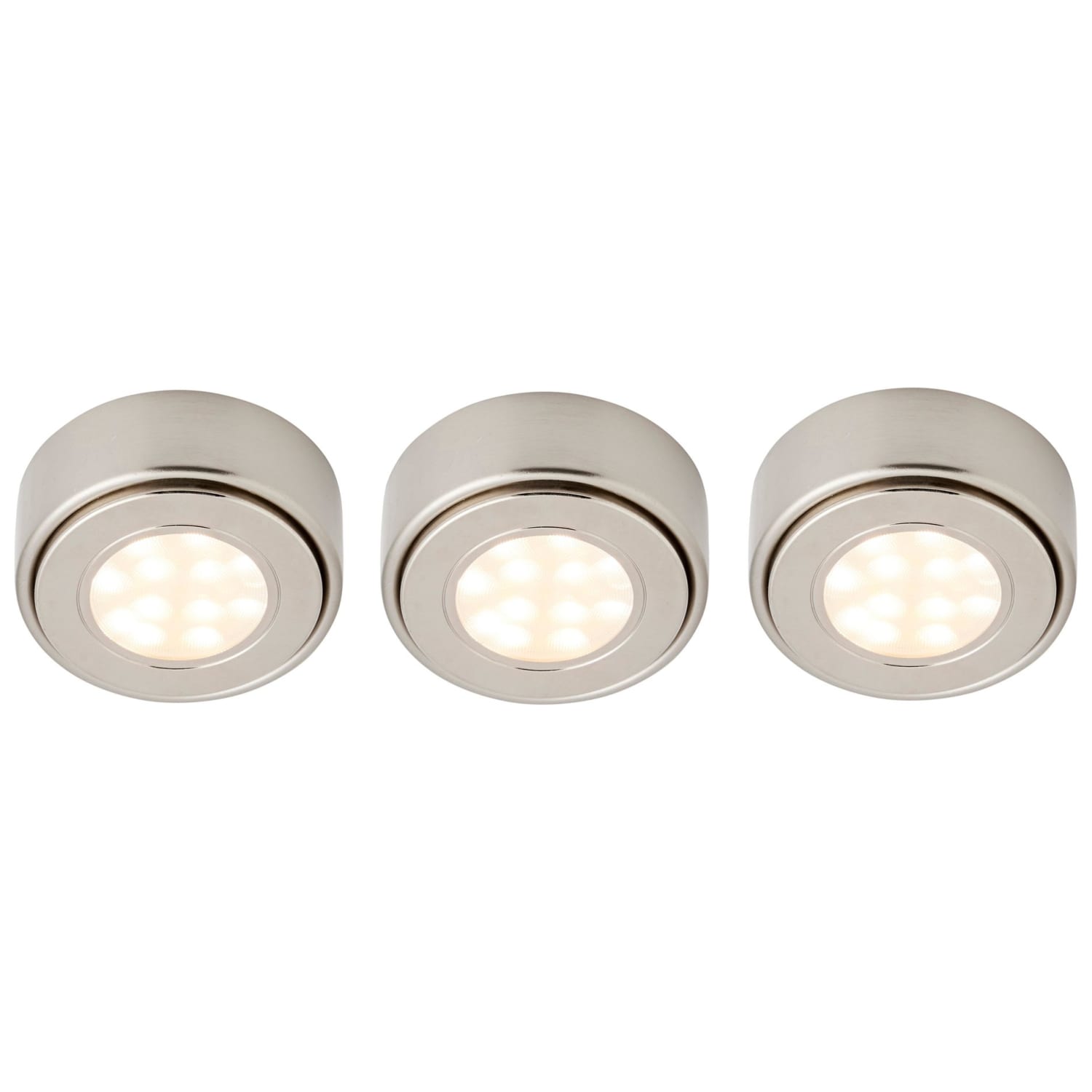 Culina Ellen 1.5W CCT LED Round Cabinet Lights Pack of 3
