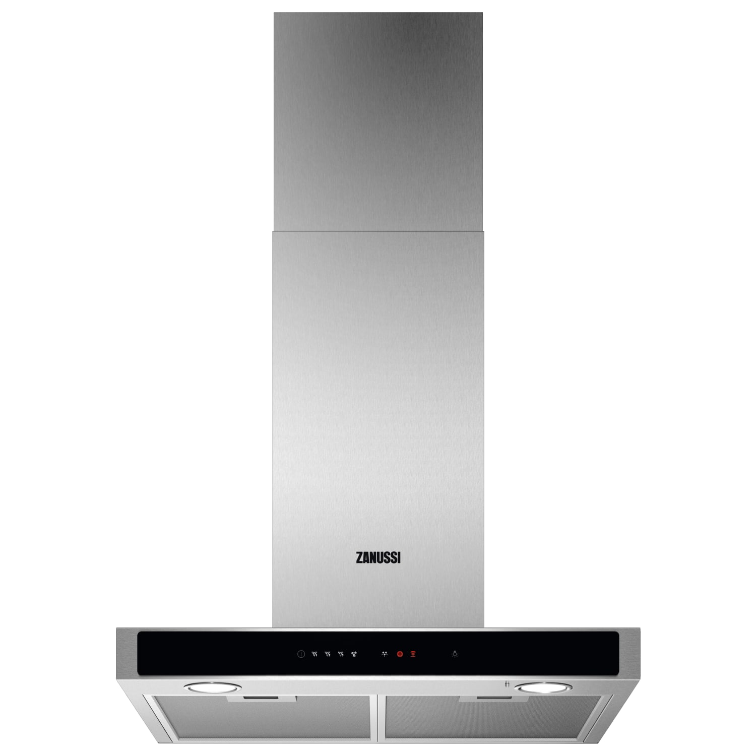 Zanussi curved glass cooker hood outlet