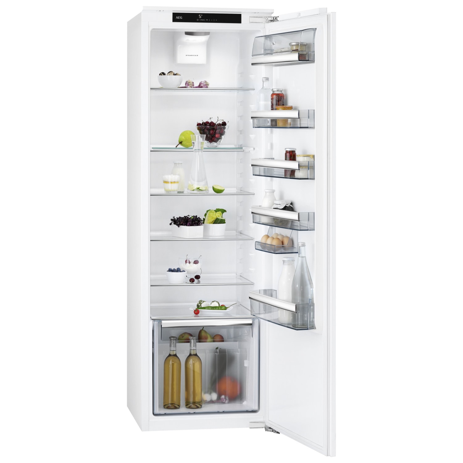 Aeg tall hot sale integrated fridge