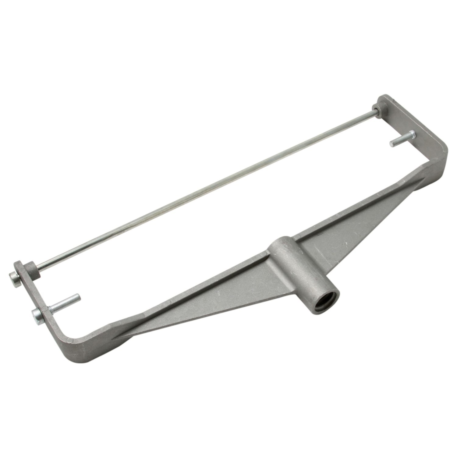 Double arm roller outlet