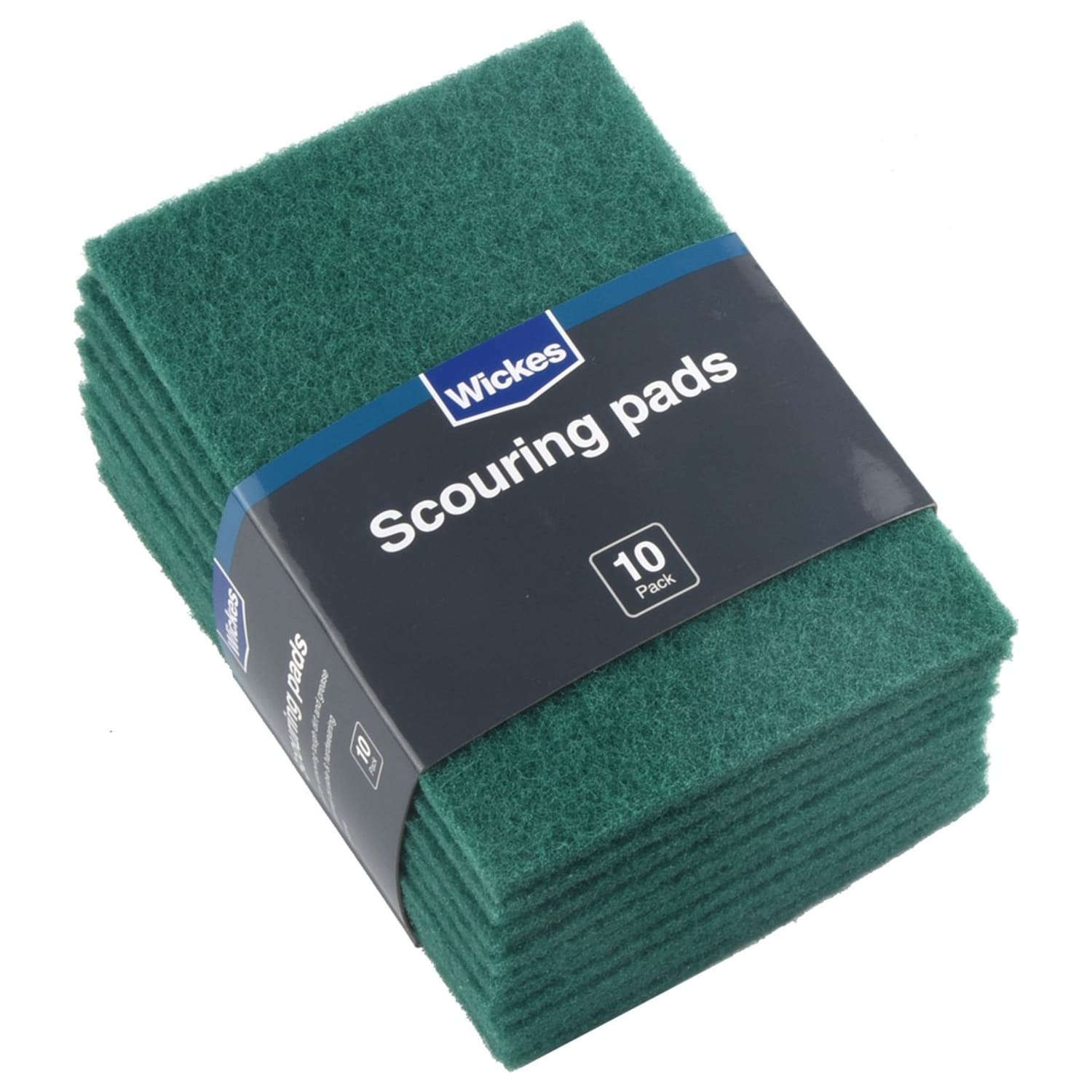 Scouring pad outlet