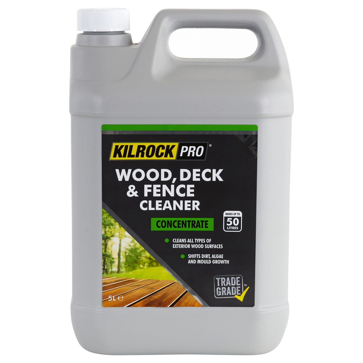 KilrockPRO Wood Deck Fence Cleaner 5L