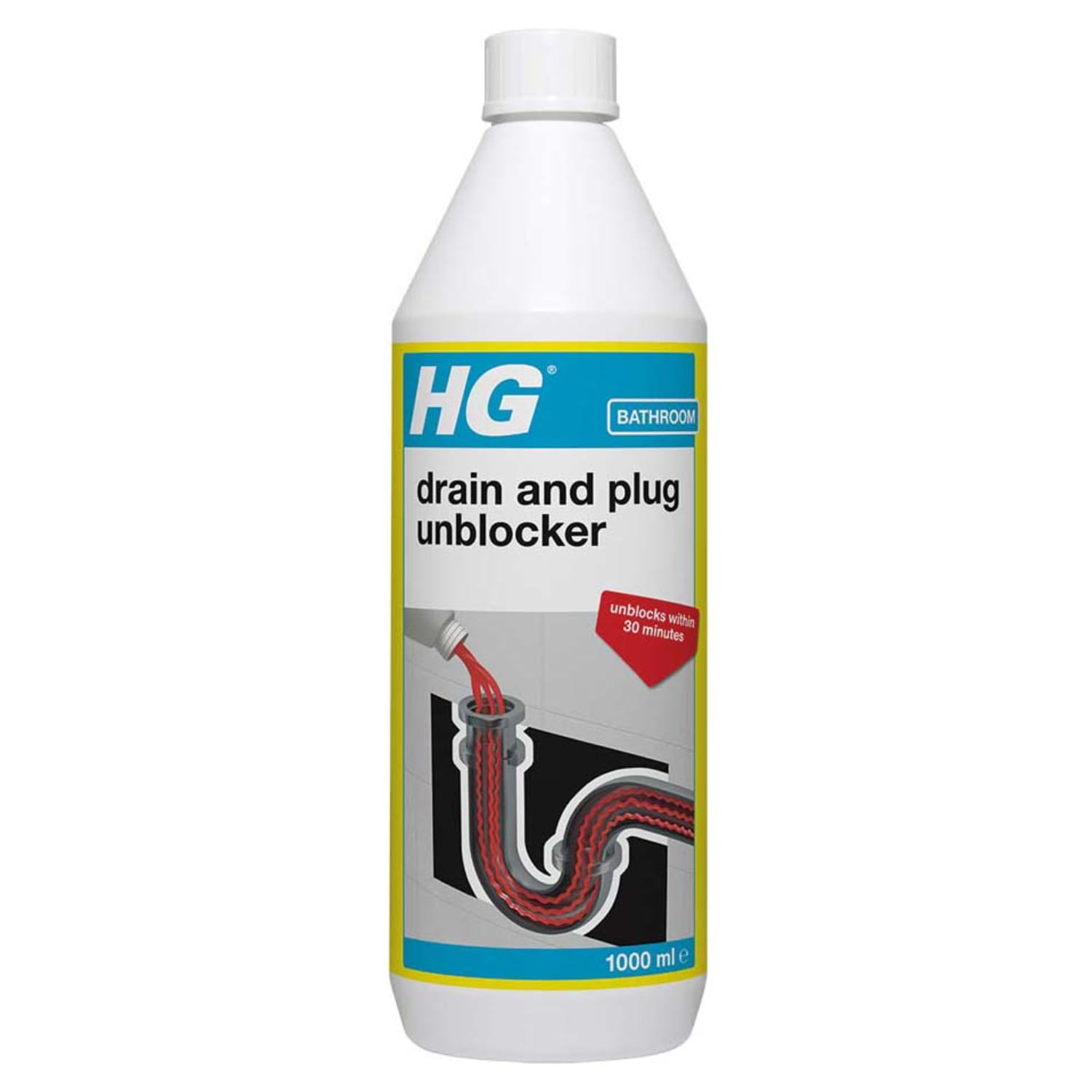 HG Liquid Drain Unblocker 1L Wickes