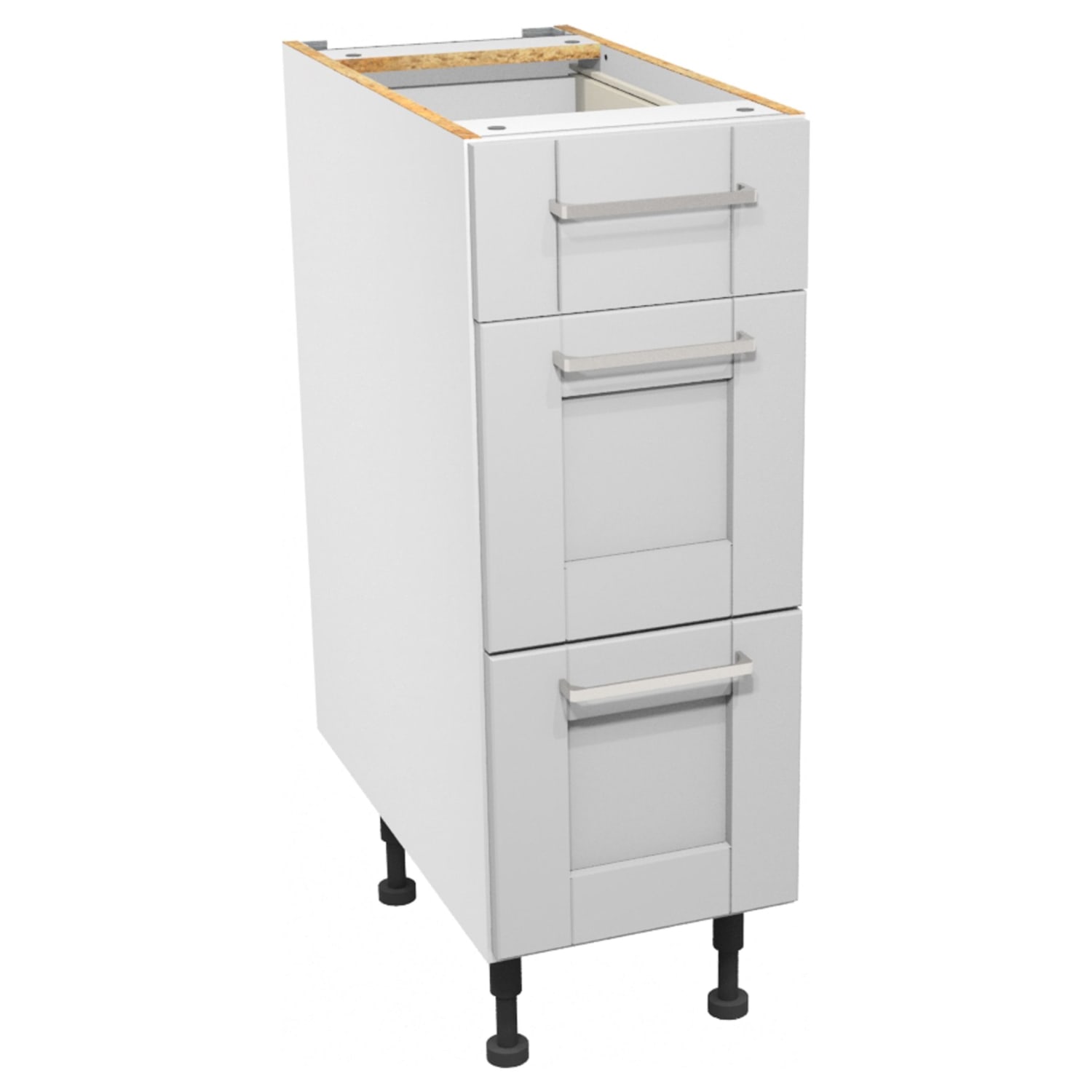 Wickes Ohio Grey Shaker Drawer Unit 300mm Wickes