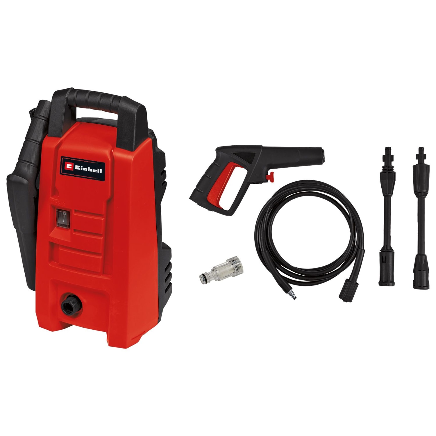 Electric pressure cleaner outlet