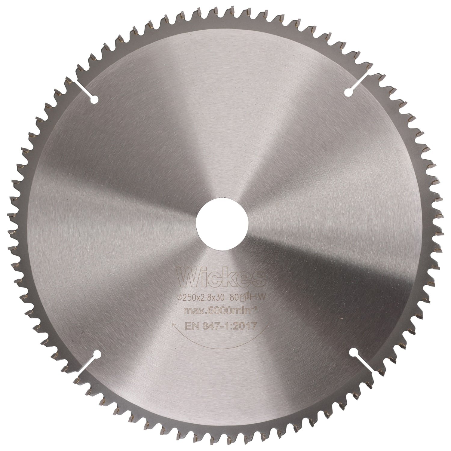 Wickes 80 Teeth Circular Saw Blade 250mm x 30mm