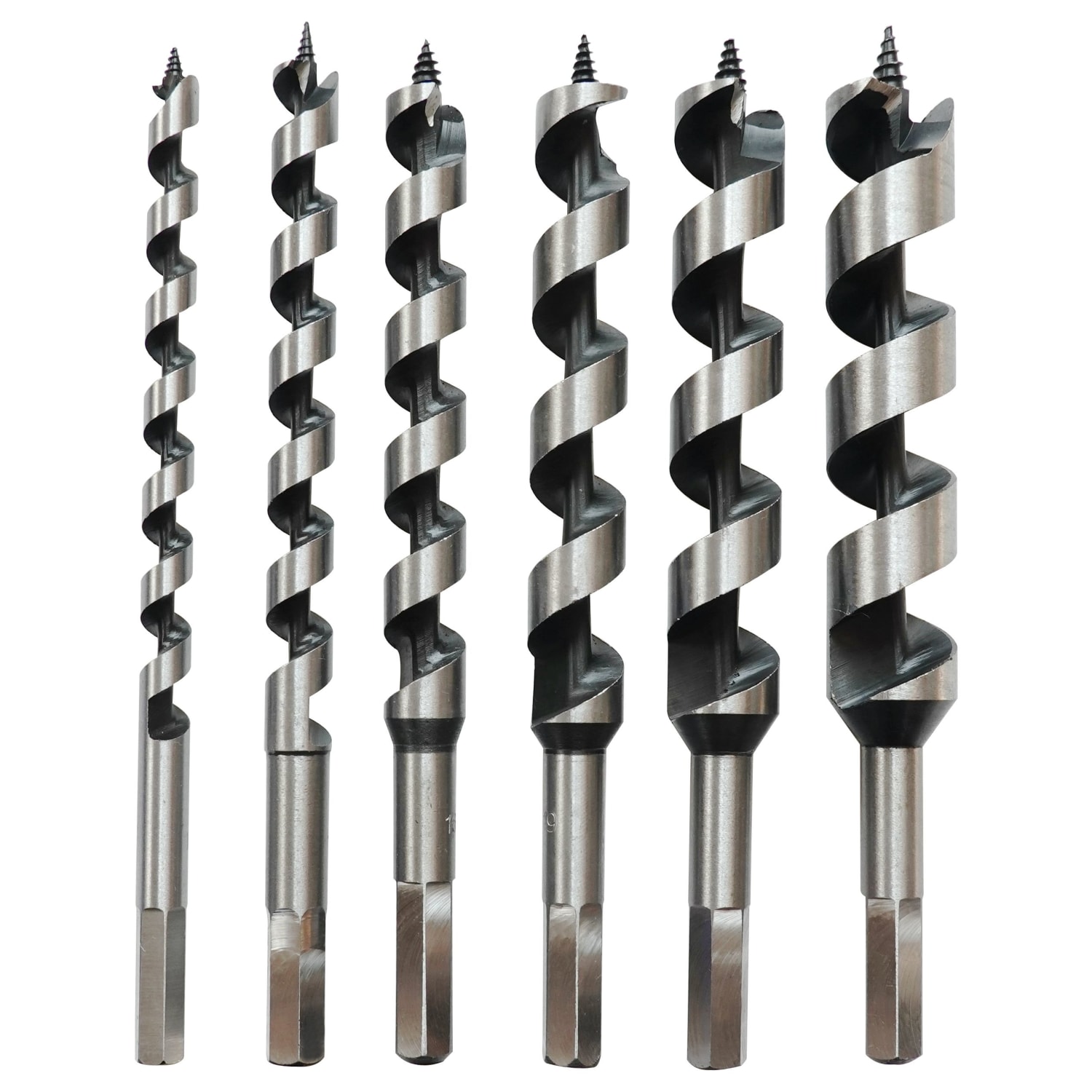 Wickes 6 Piece Auger Bit Set 10mm 25mm Wickes