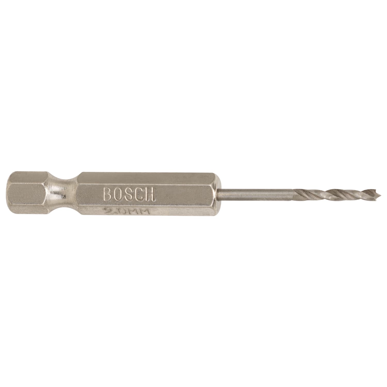 Bosch 2608595518 Hex Shank HSS Brad Point Wood Drill Bit - 2 x 62mm