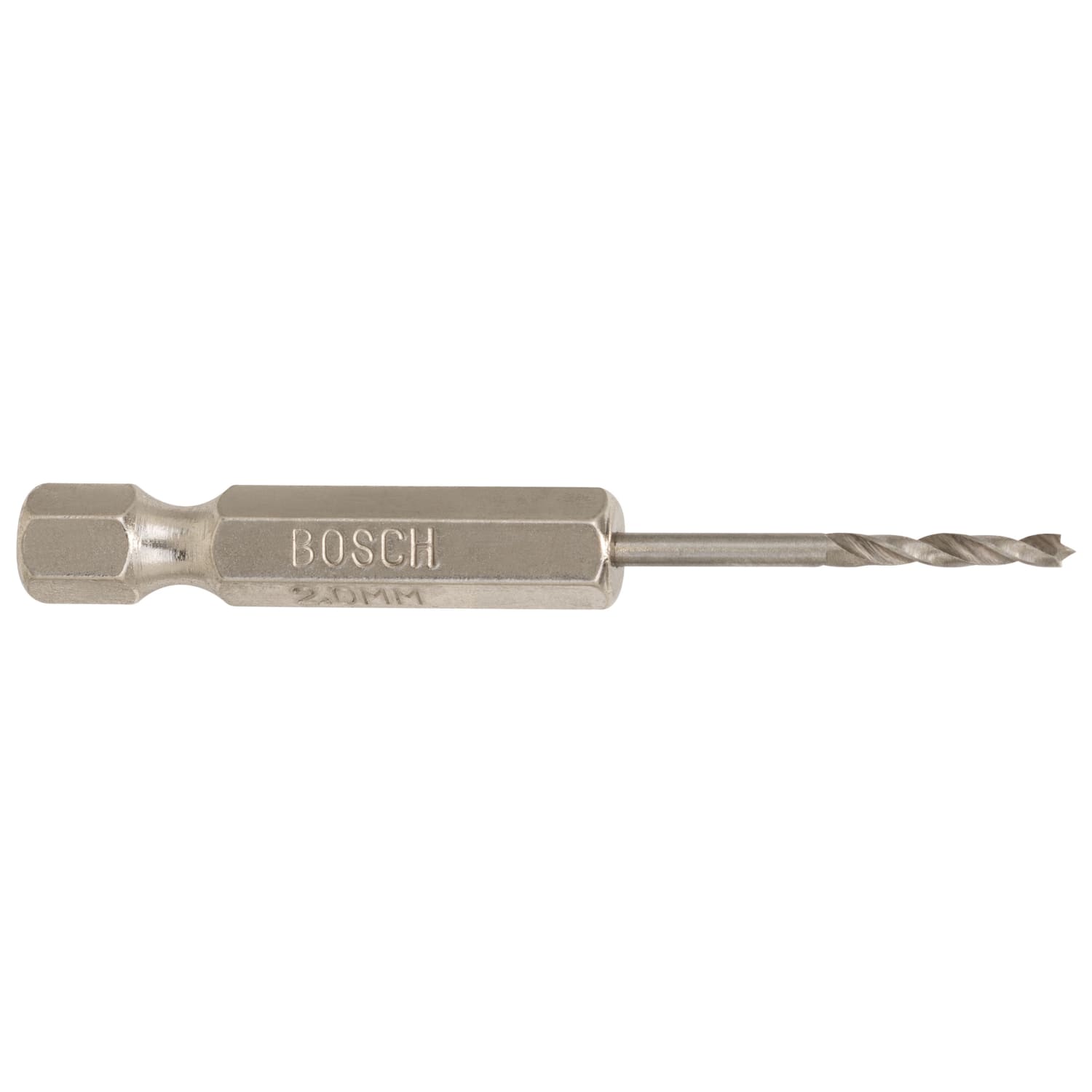 Bosch 2608595518 Hex Shank HSS Brad Point Wood Drill Bit - 2 x