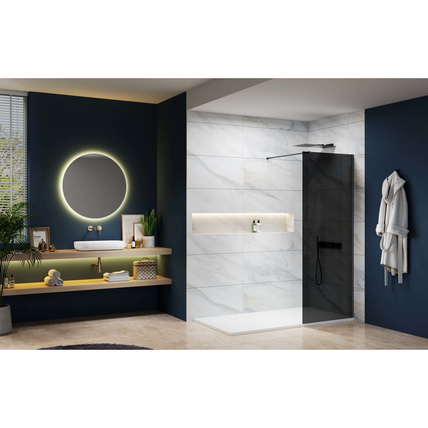Shower store screens wickes