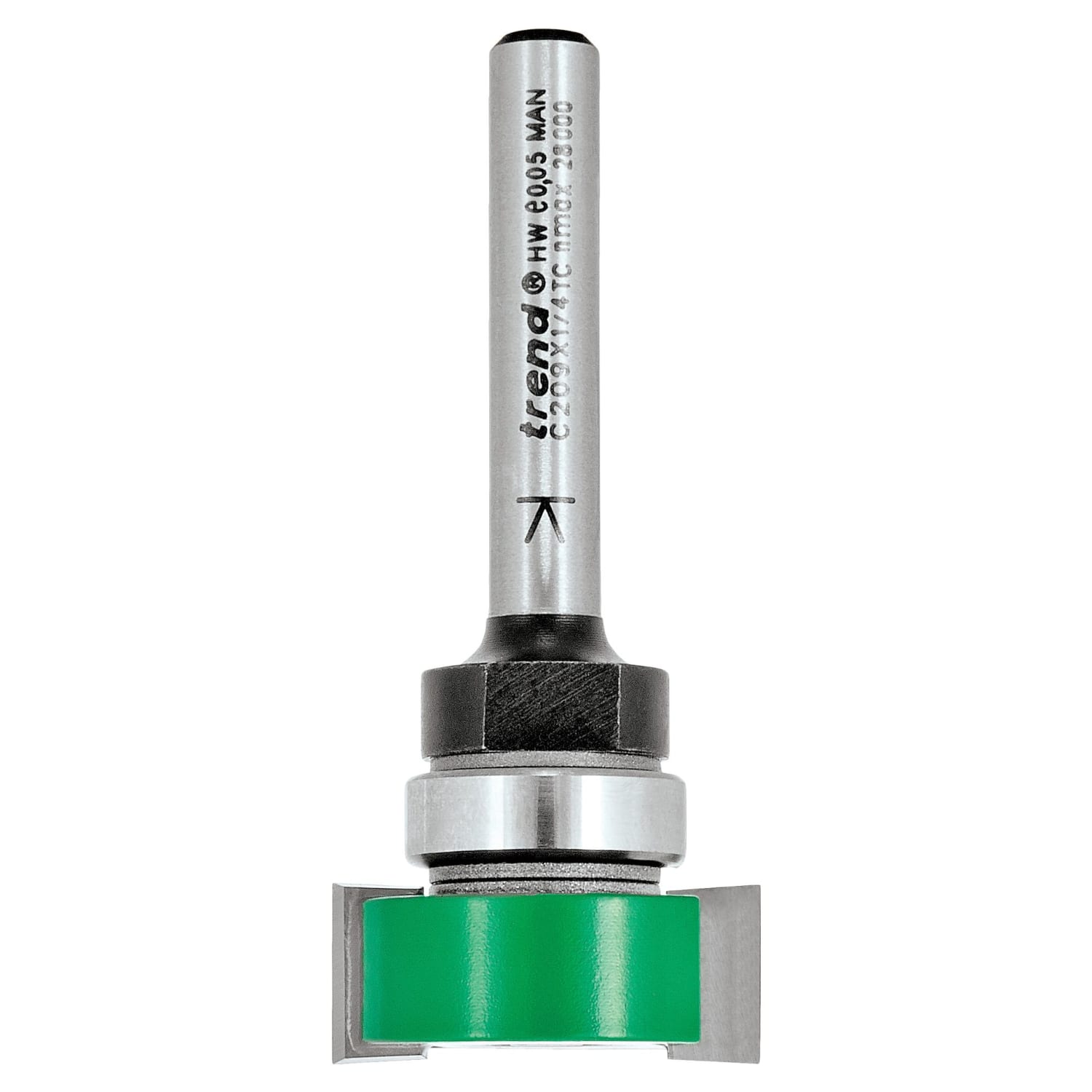 Trend C209X1 4TC 1 4in Shank Intumescent Strip Router Cutter 10