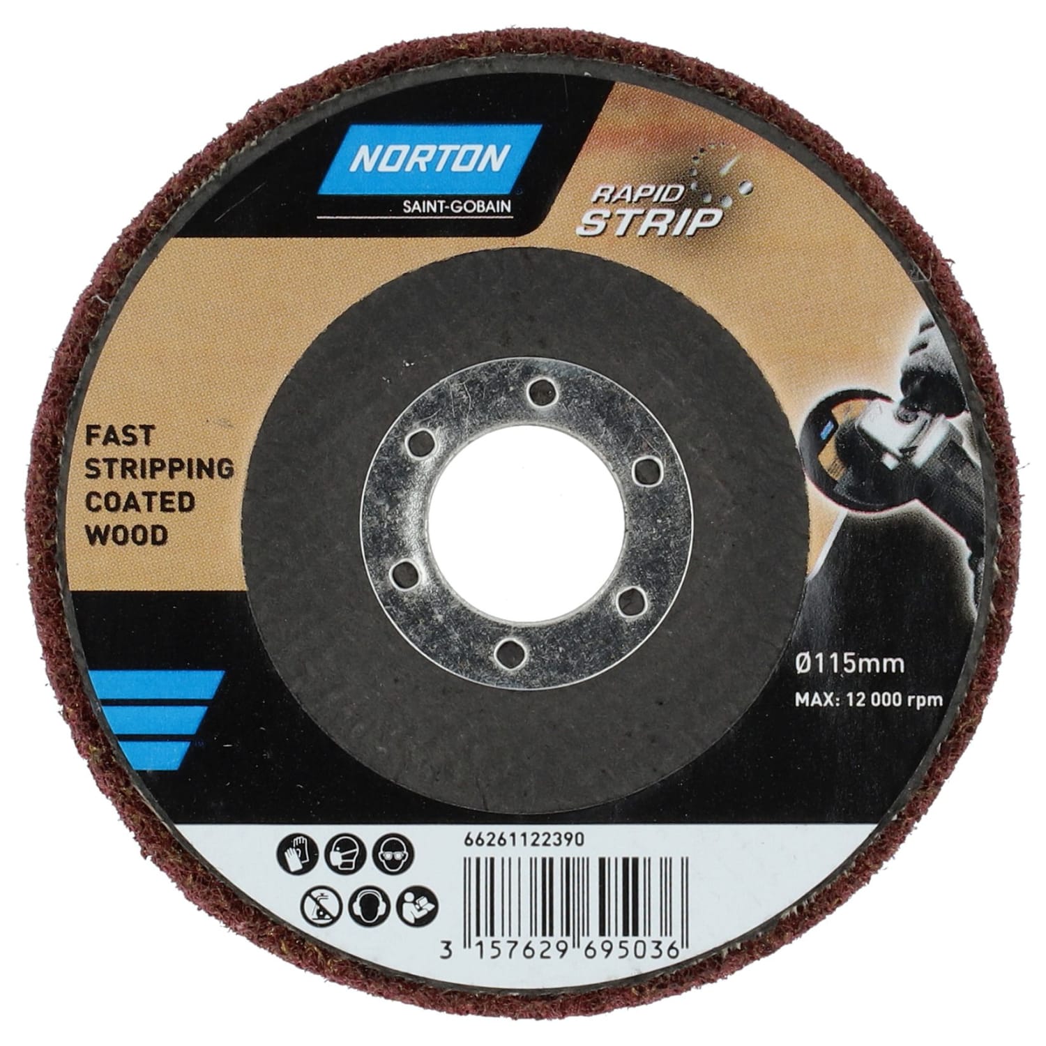 Sanding disc for wood top