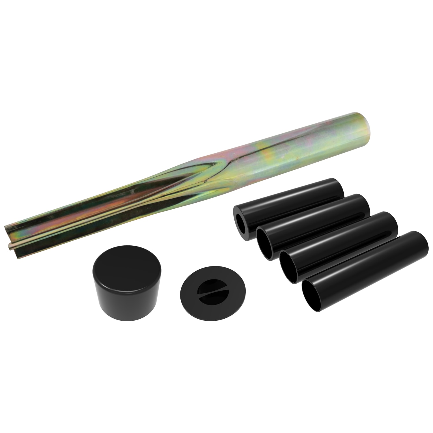 RotaSpin 50mm Metal Ground Spike with Insert Sizers Cap Wickes