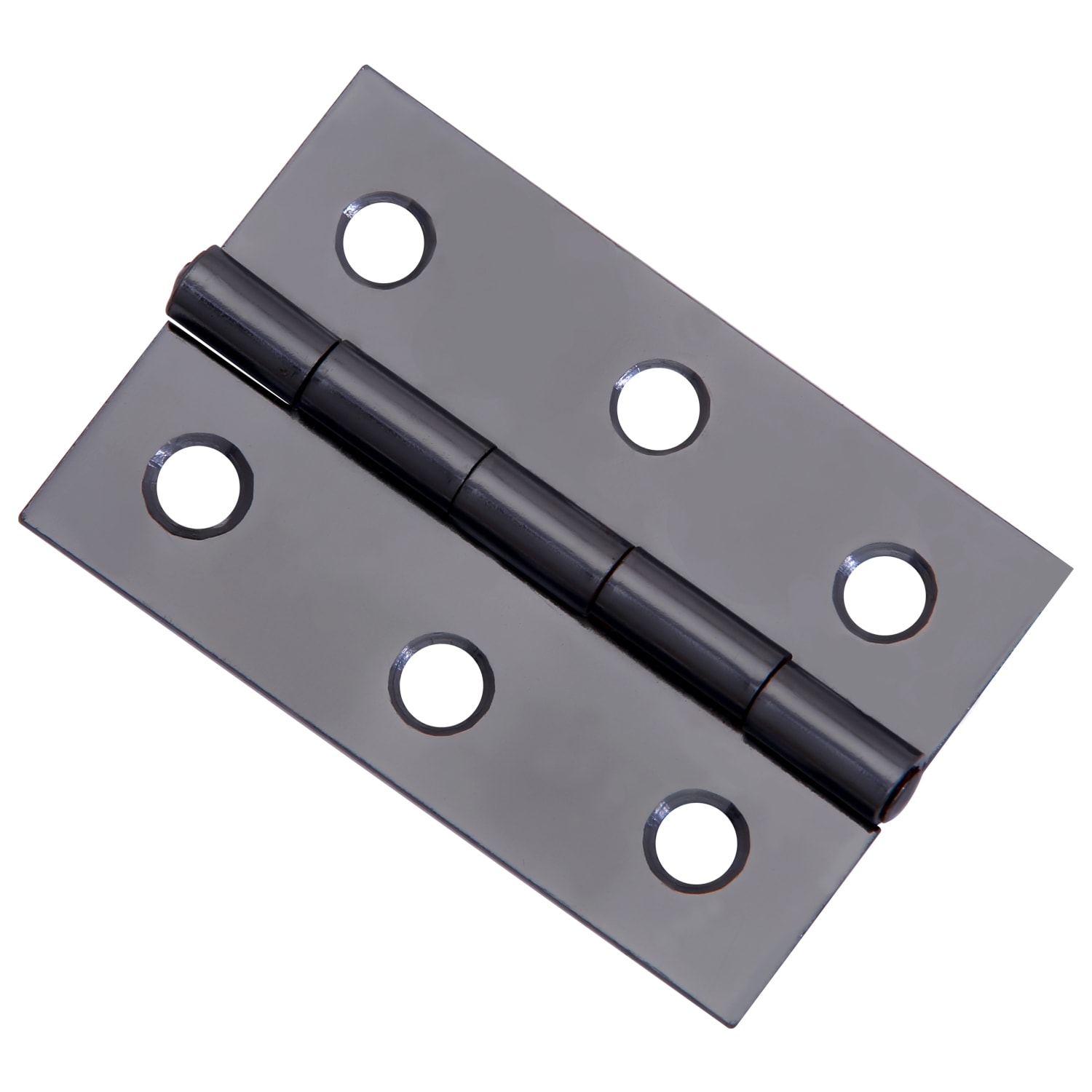 Butt Hinge Black Nickel 76mm Pack of 2 Wickes
