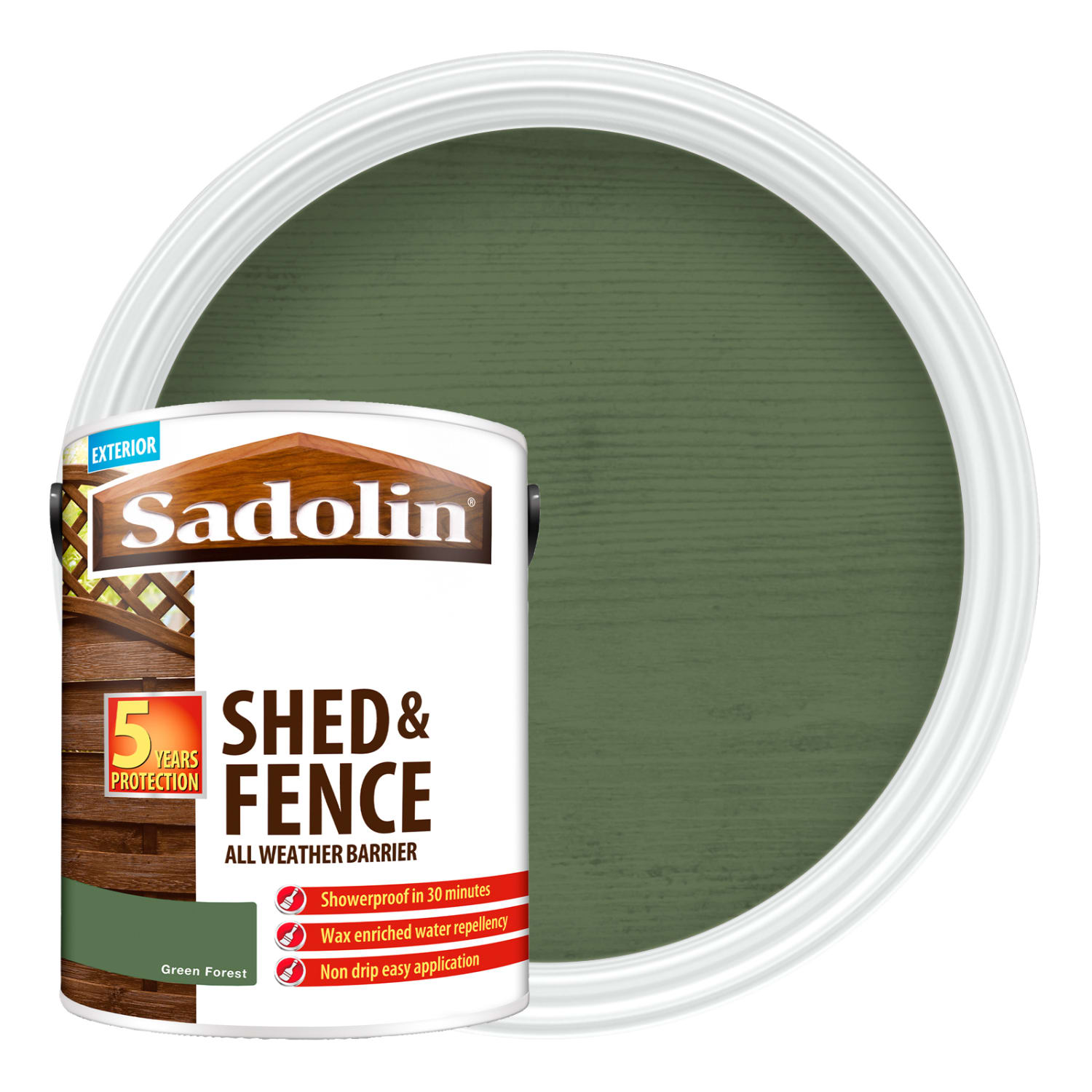 Sadolin fence shop paint