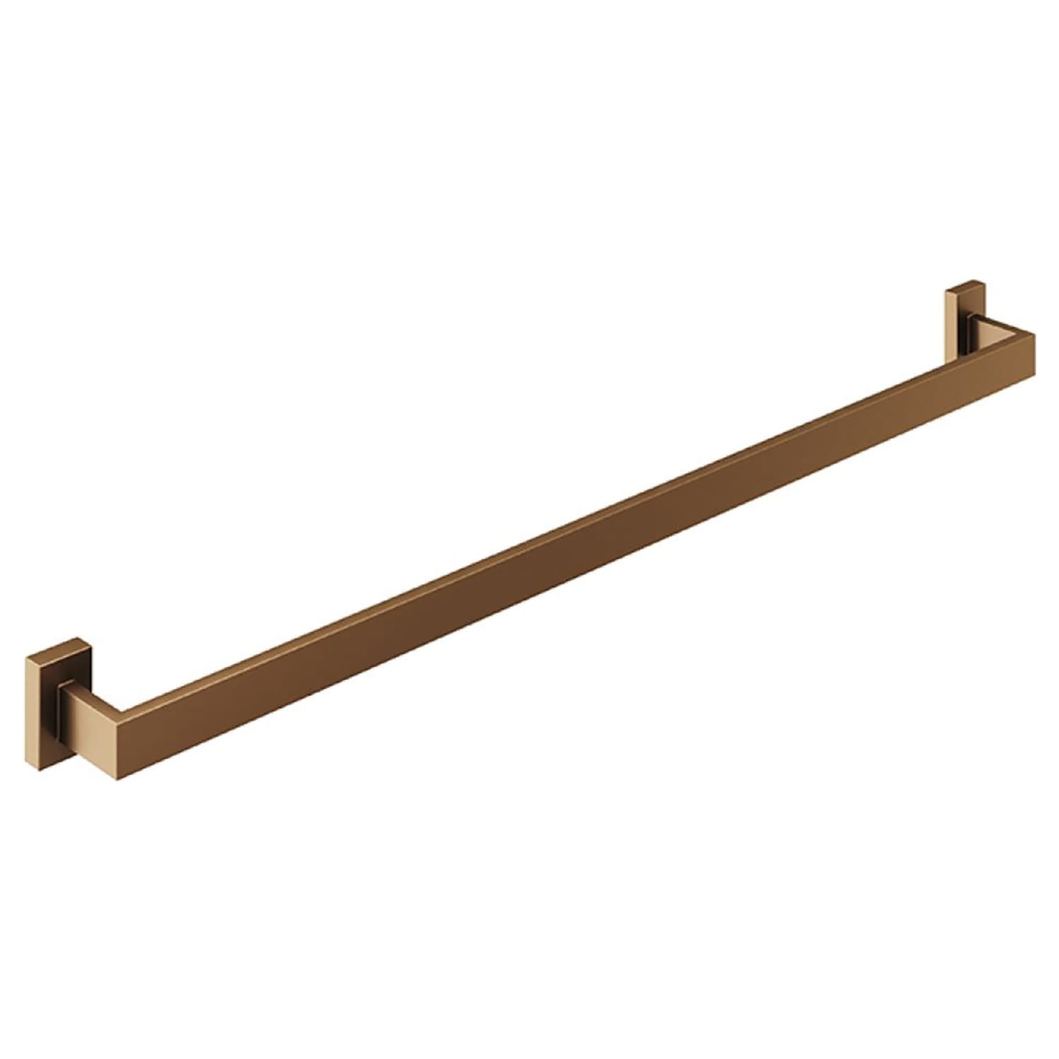 Brushed bronze towel rail clearance