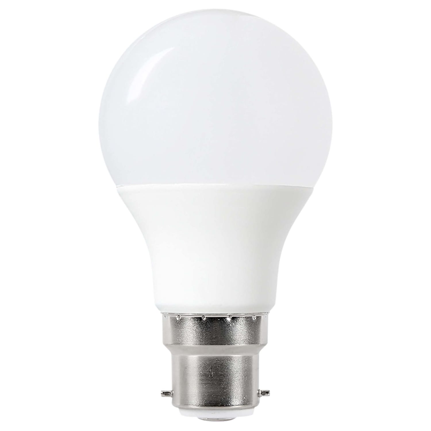 Wickes Non-Dimmable GLS Opal LED B22 8.8W Cool White Light Bulb