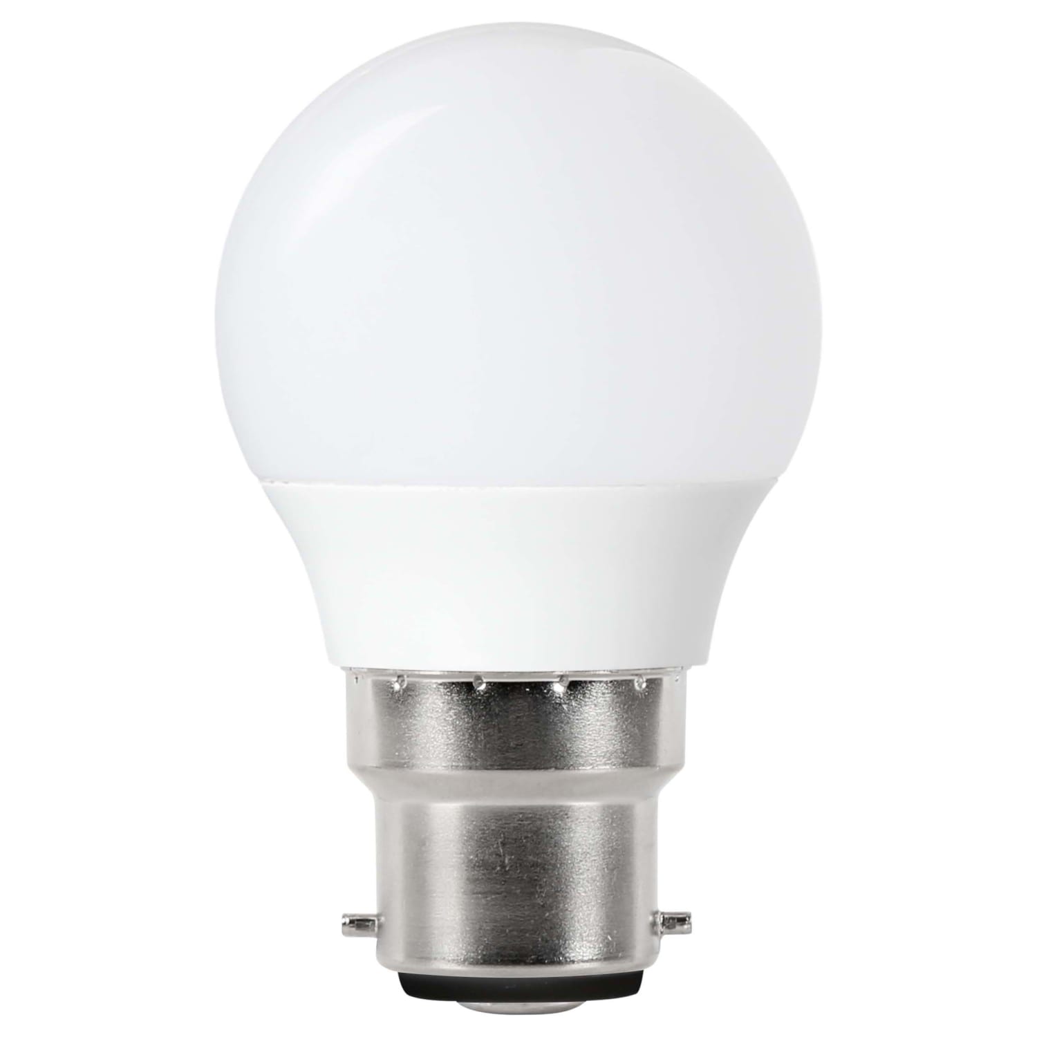 Wickes Non Dimmable Mini Globe LED B22 2.2W Warm White Light